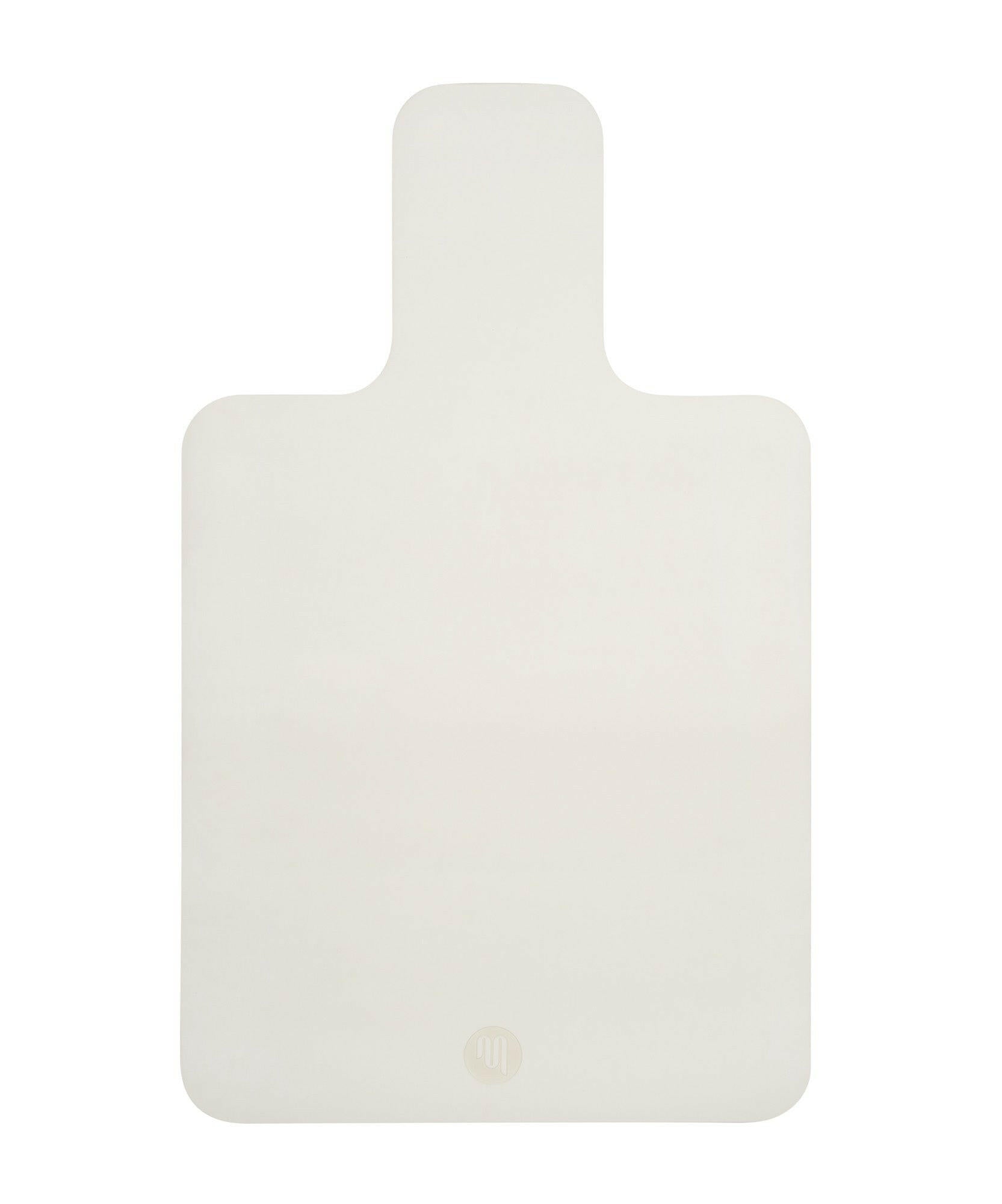 Vegan leather pilates reformer mat in ivory for eco-friendly workouts