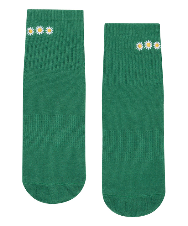 Crew Non Slip Grip Socks - Daisy Chain design for comfort and safety
