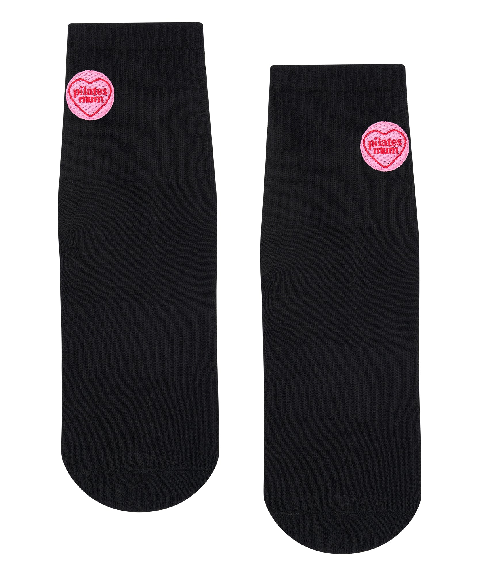 Crew Non Slip Grip Socks - Pilates Mum