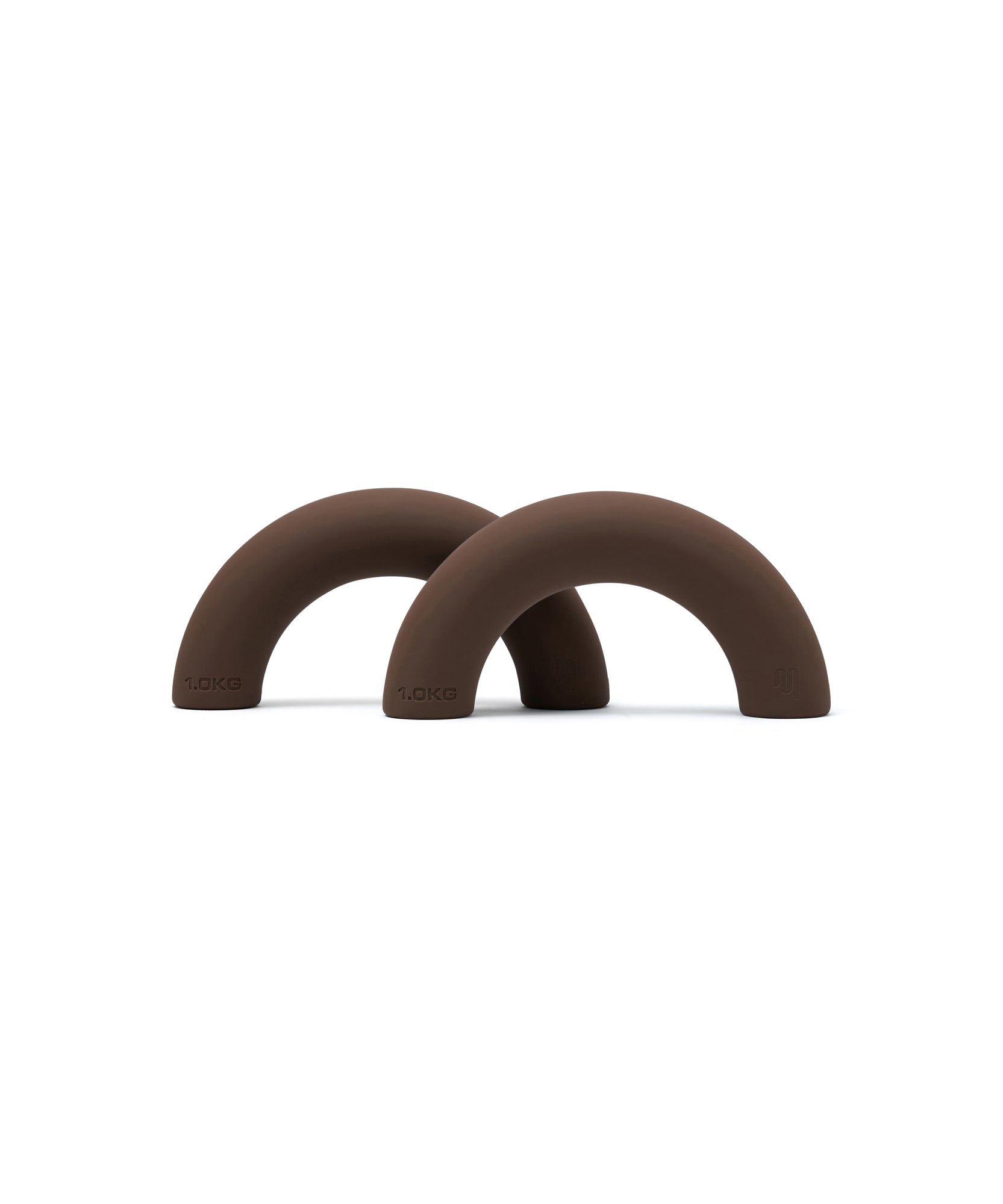 Curved Weight Bars - Espresso 1kg