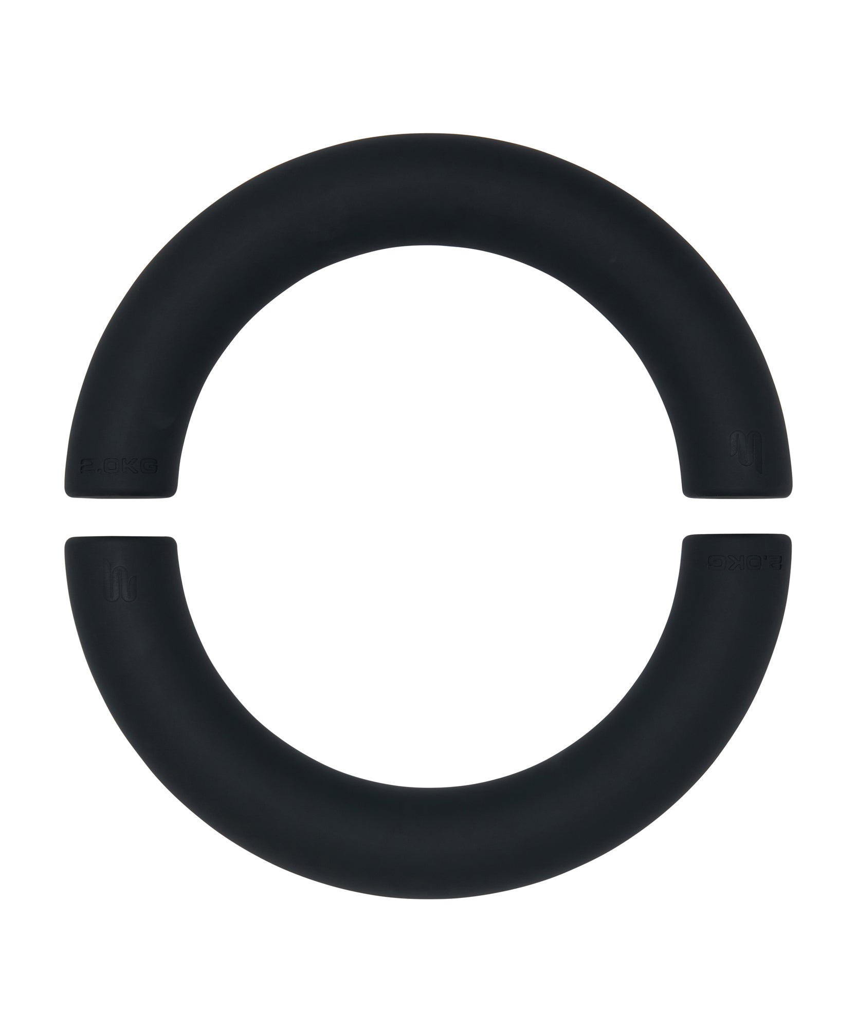 Curved Weight Bars - Black 2kg