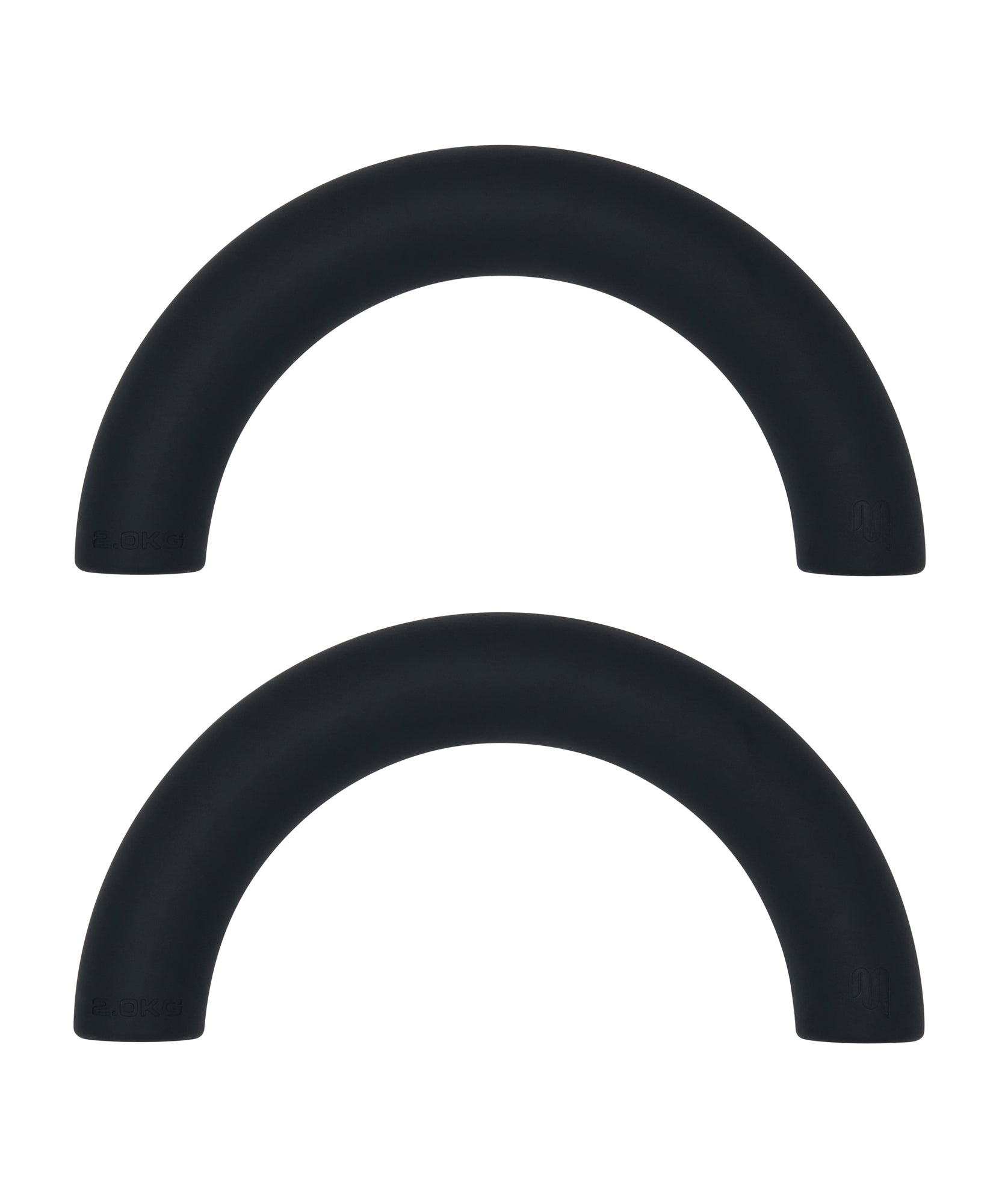 Curved Weight Bars - Black 2kg