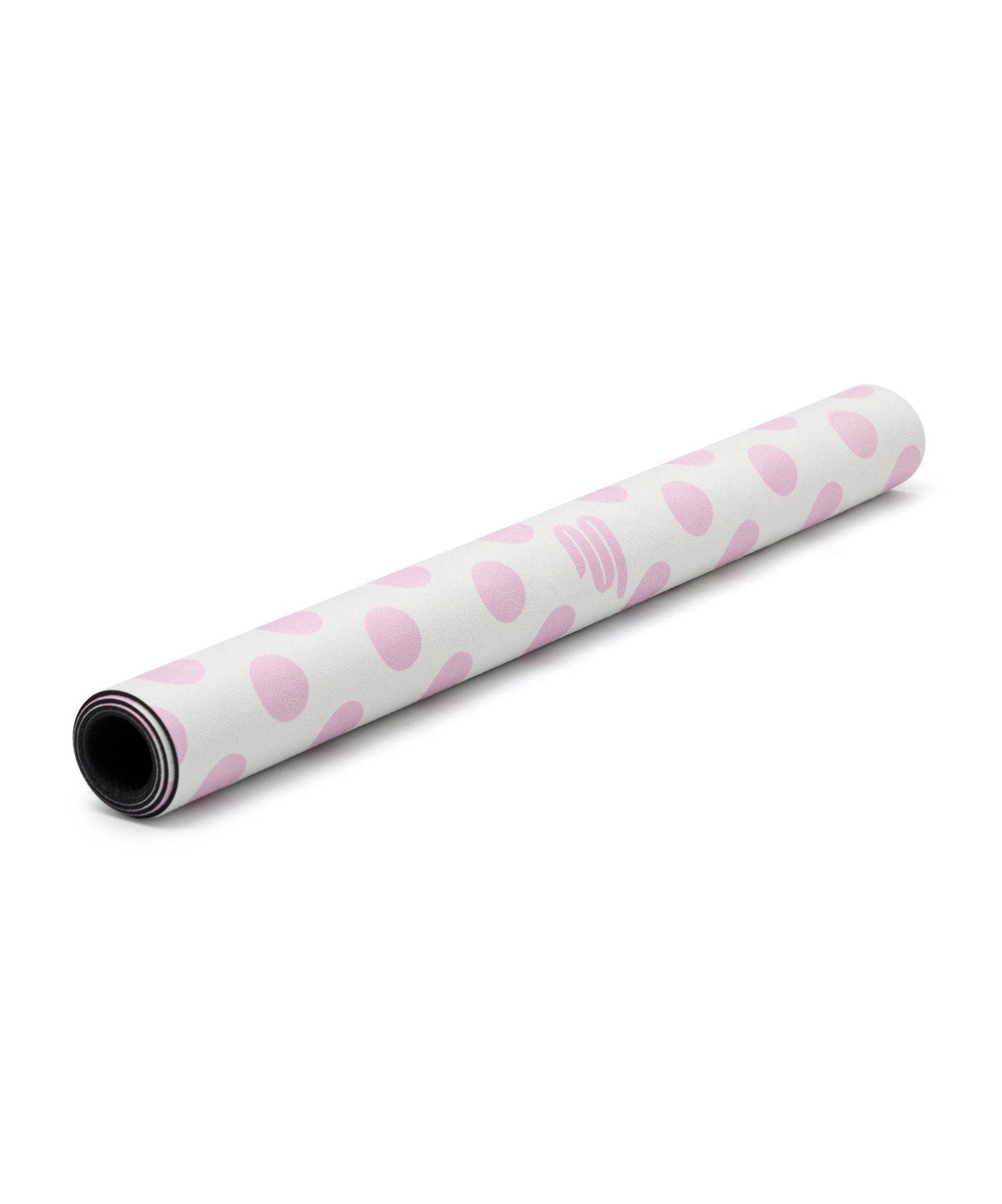 Microfibre Reformer Mat - Buttercream Polka Dot