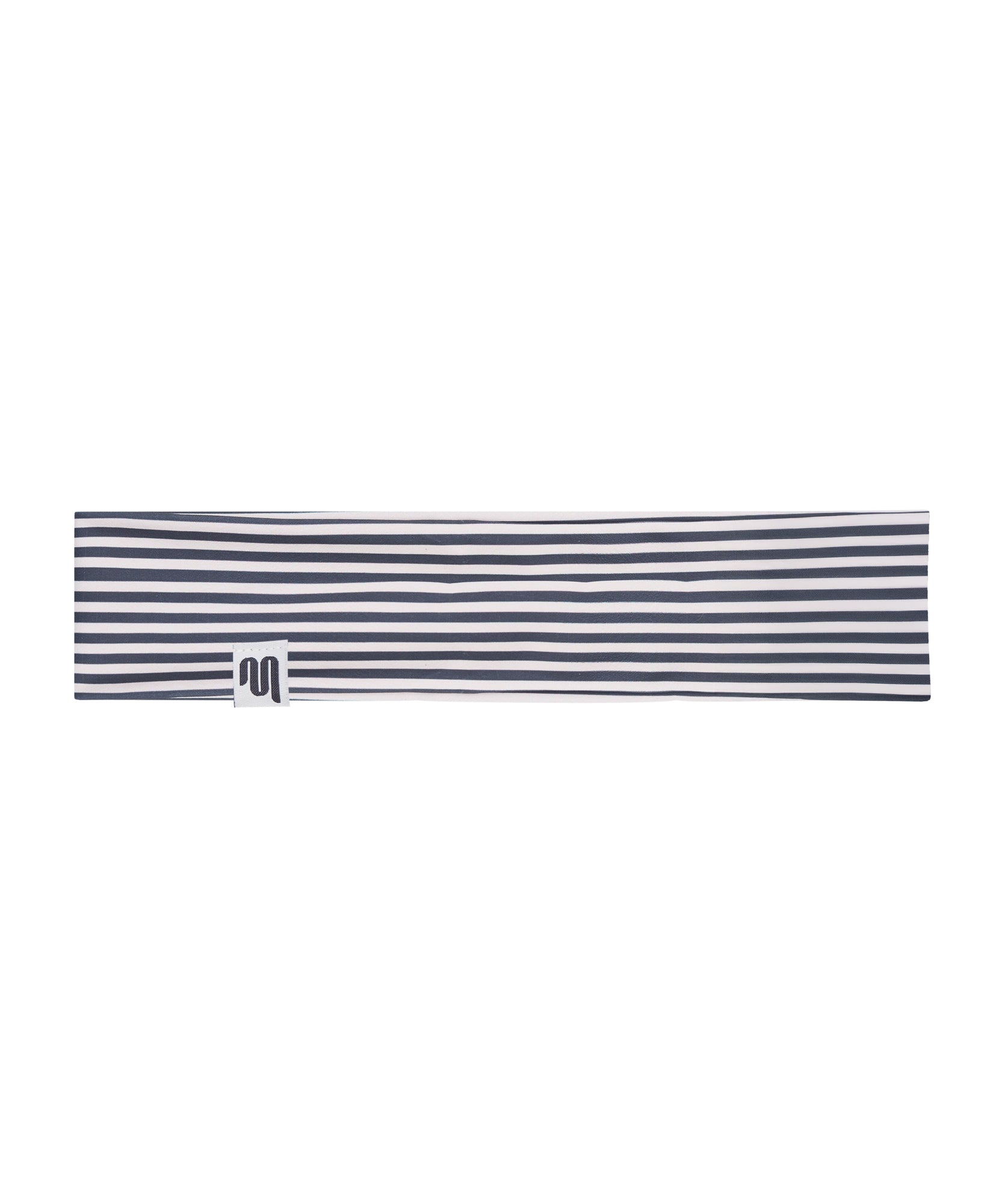 Soft Headband - Grey Stripe