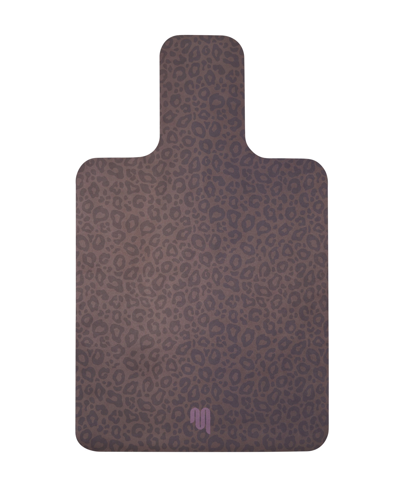 Microfibre Reformer Mat - Espresso Leopard