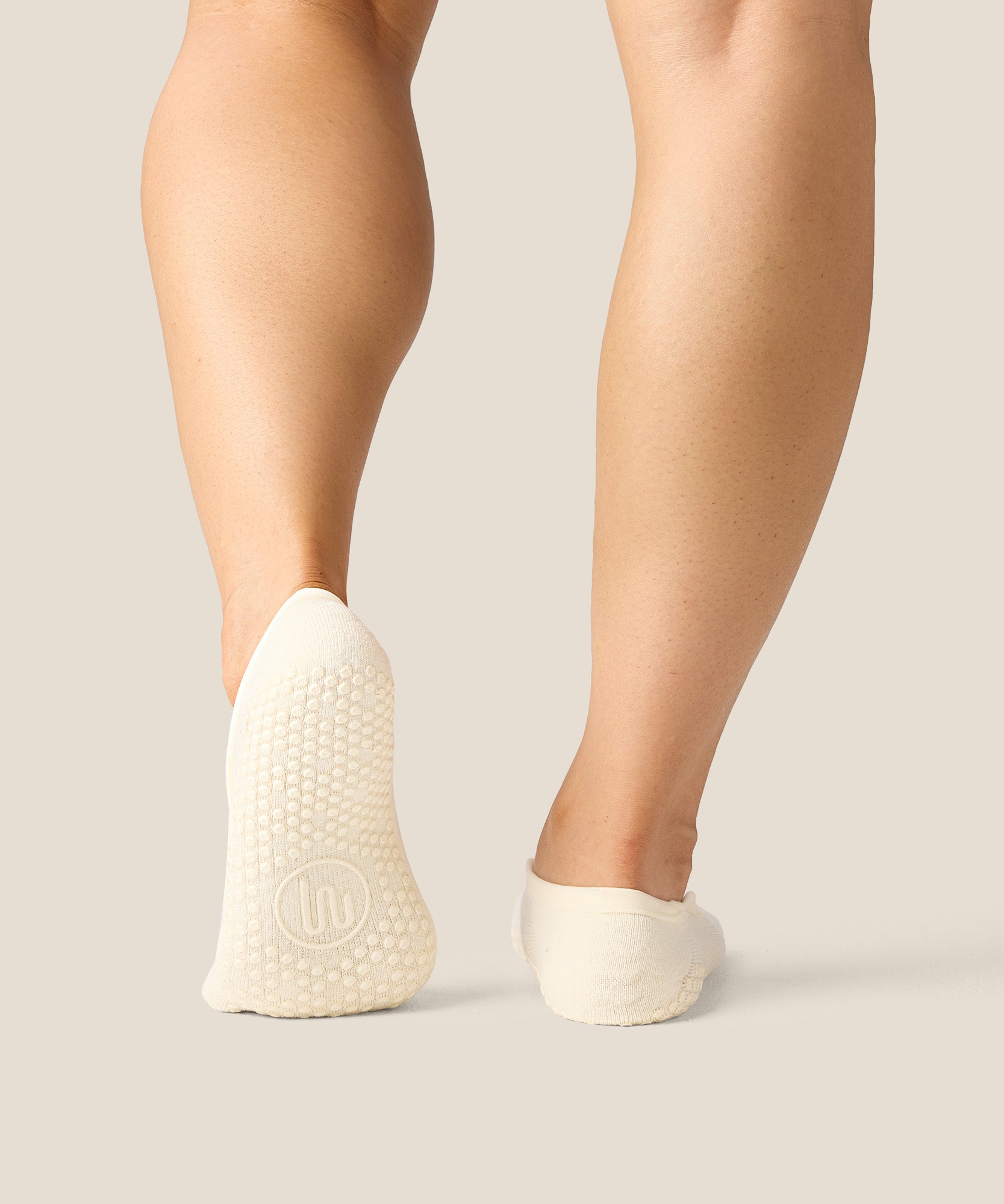 Ballet Grip Socks - Satin Sandy