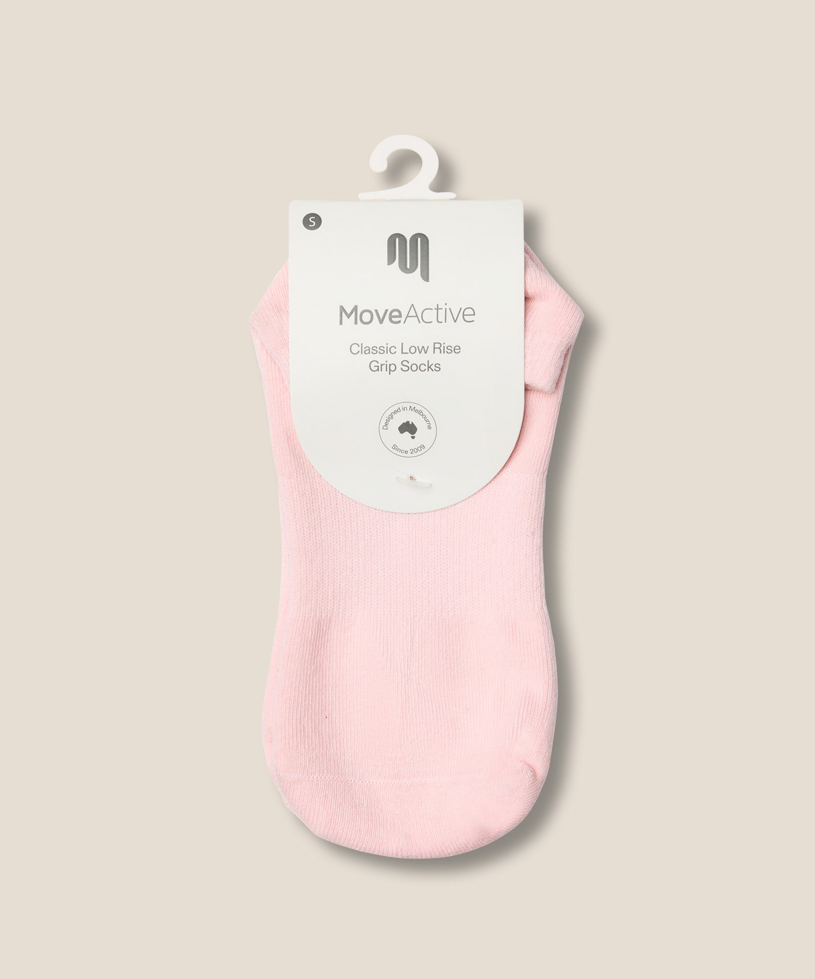 Low Rise Grip Socks - Sweet Pink