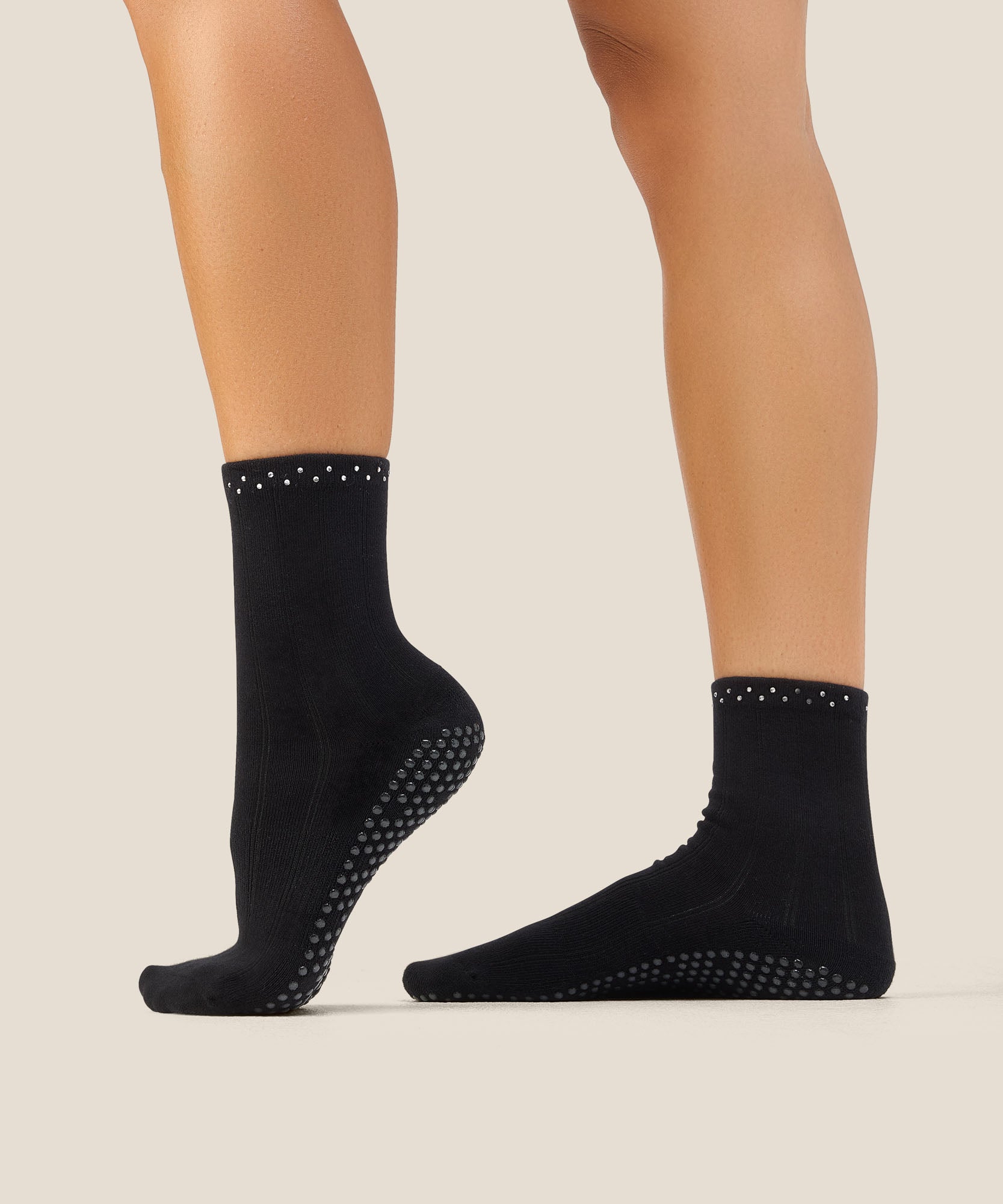 Crew Grip Socks - Gem Black