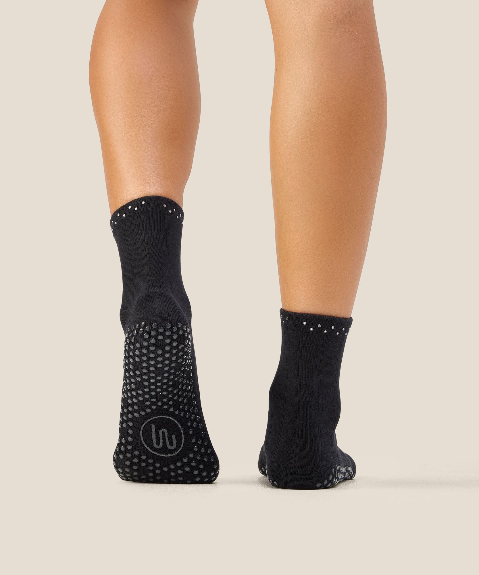 Crew Grip Socks - Gem Black