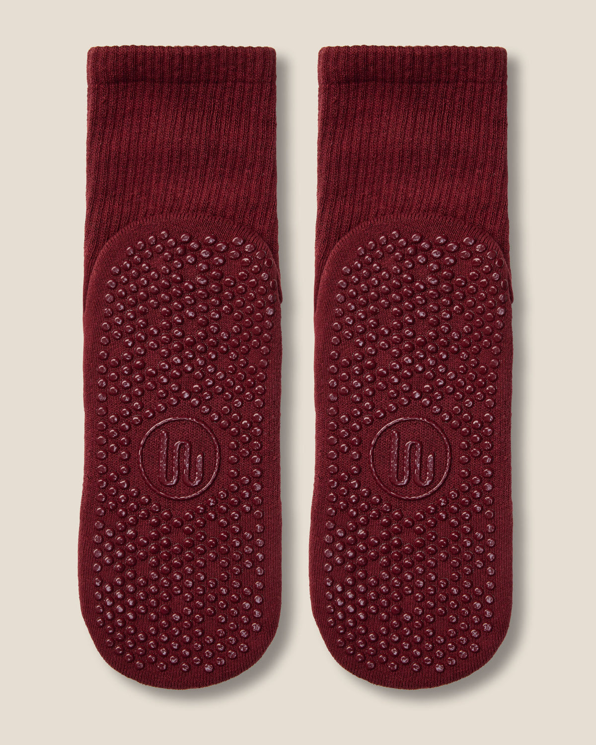 Crew Grip Socks - Cabernet