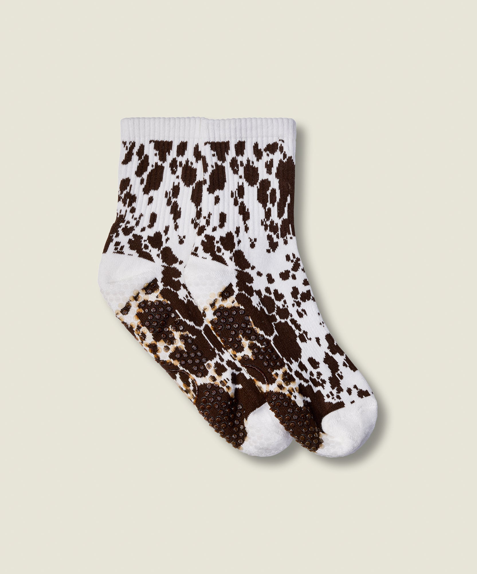 Crew Non Slip Grip Socks - Dolly Spots