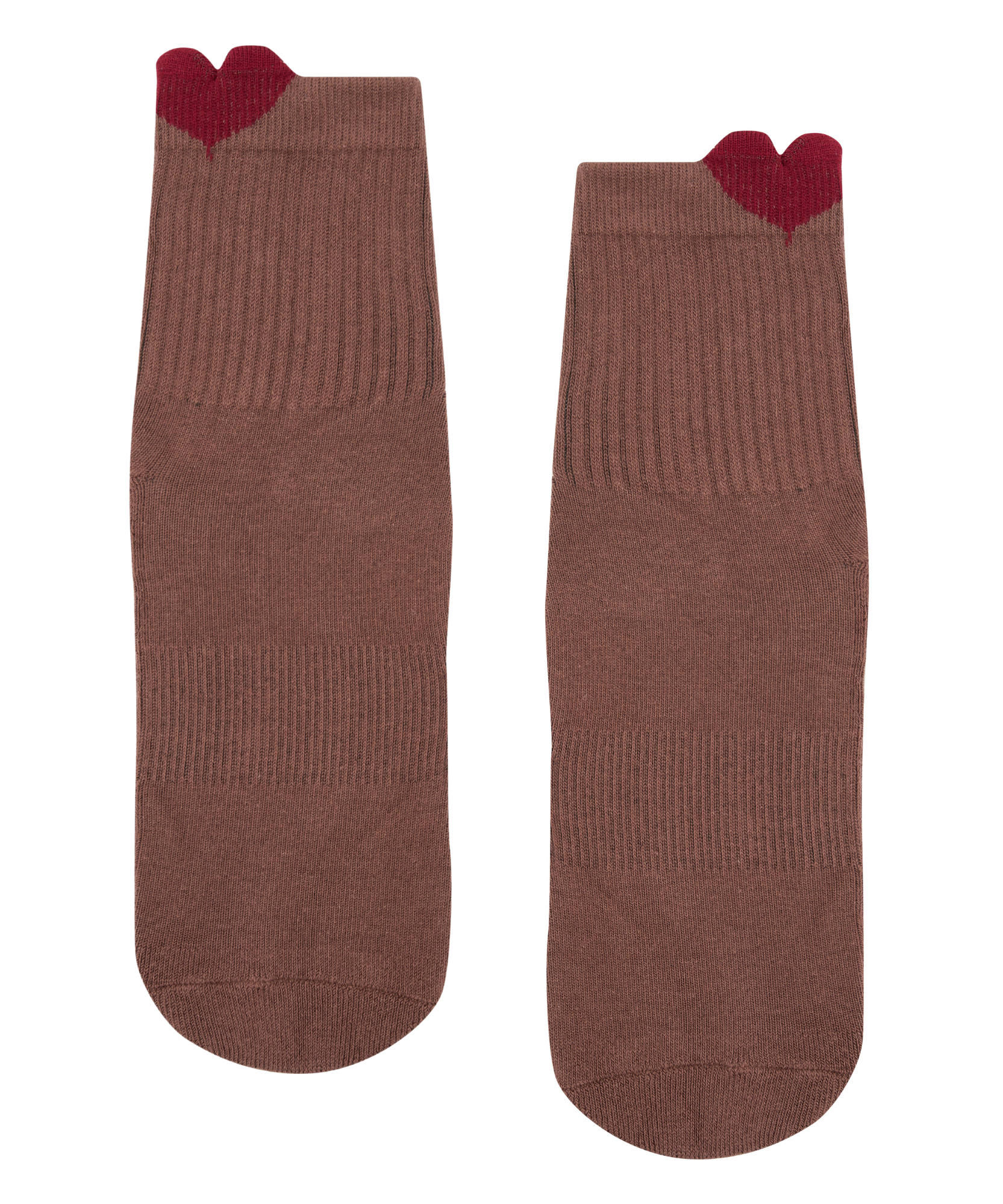 Crew Non Slip Grip Socks - Heartfelt