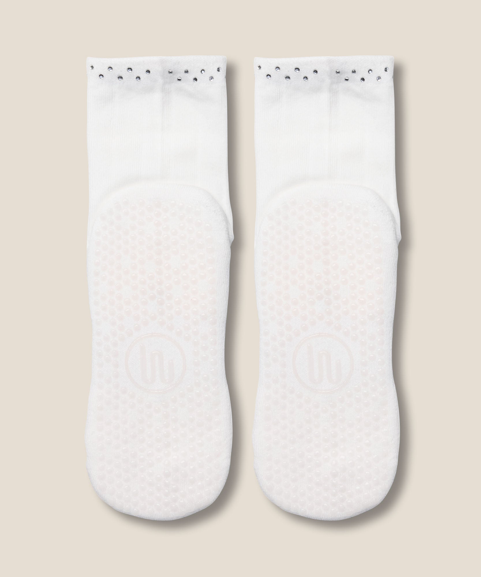 Crew Grip Socks - Gem Ivory