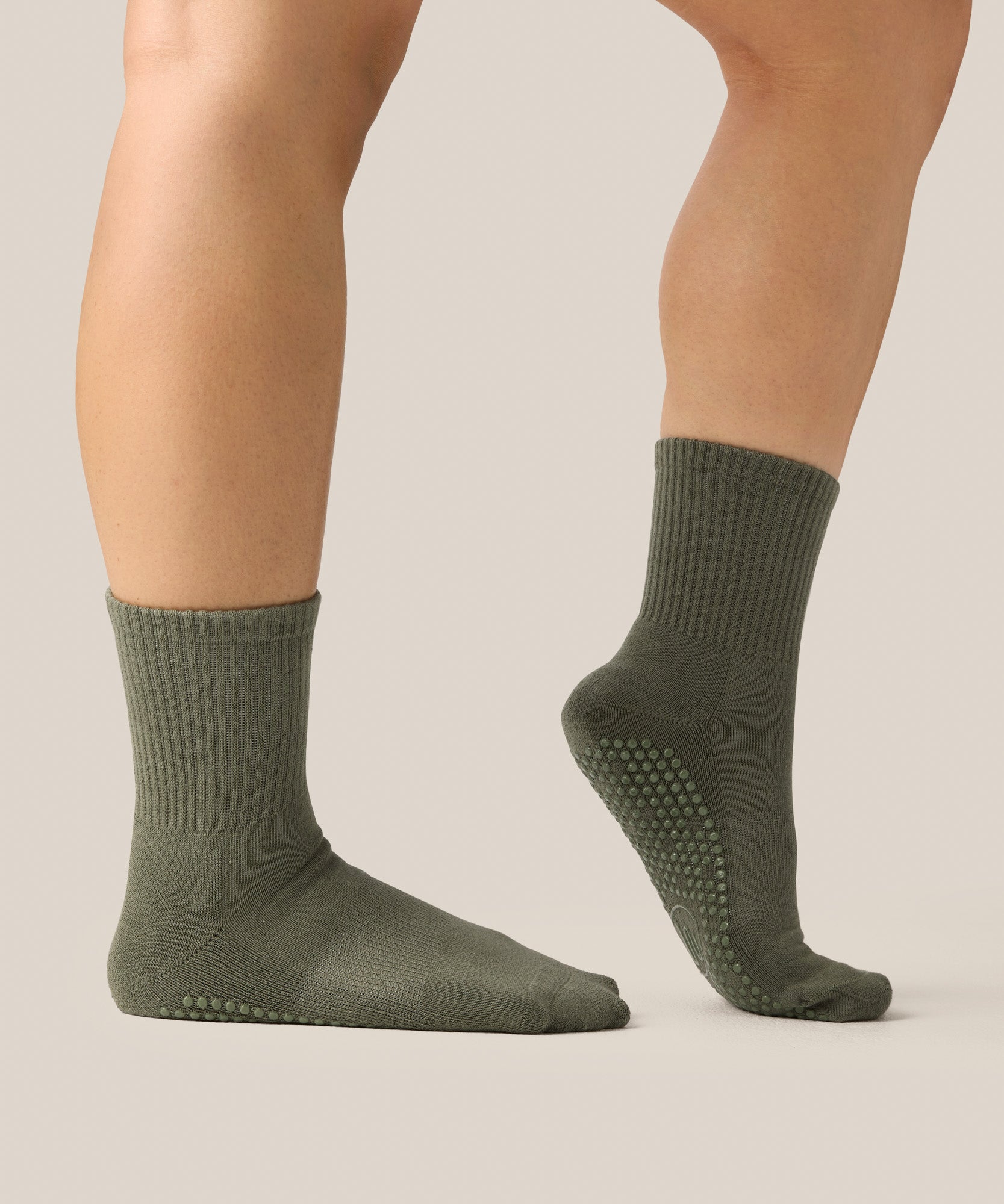 Crew Grip Socks - Khaki