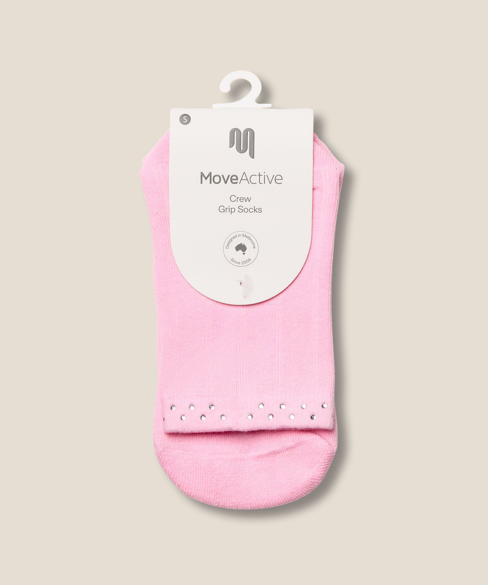 Crew Grip Socks - Gem Pink