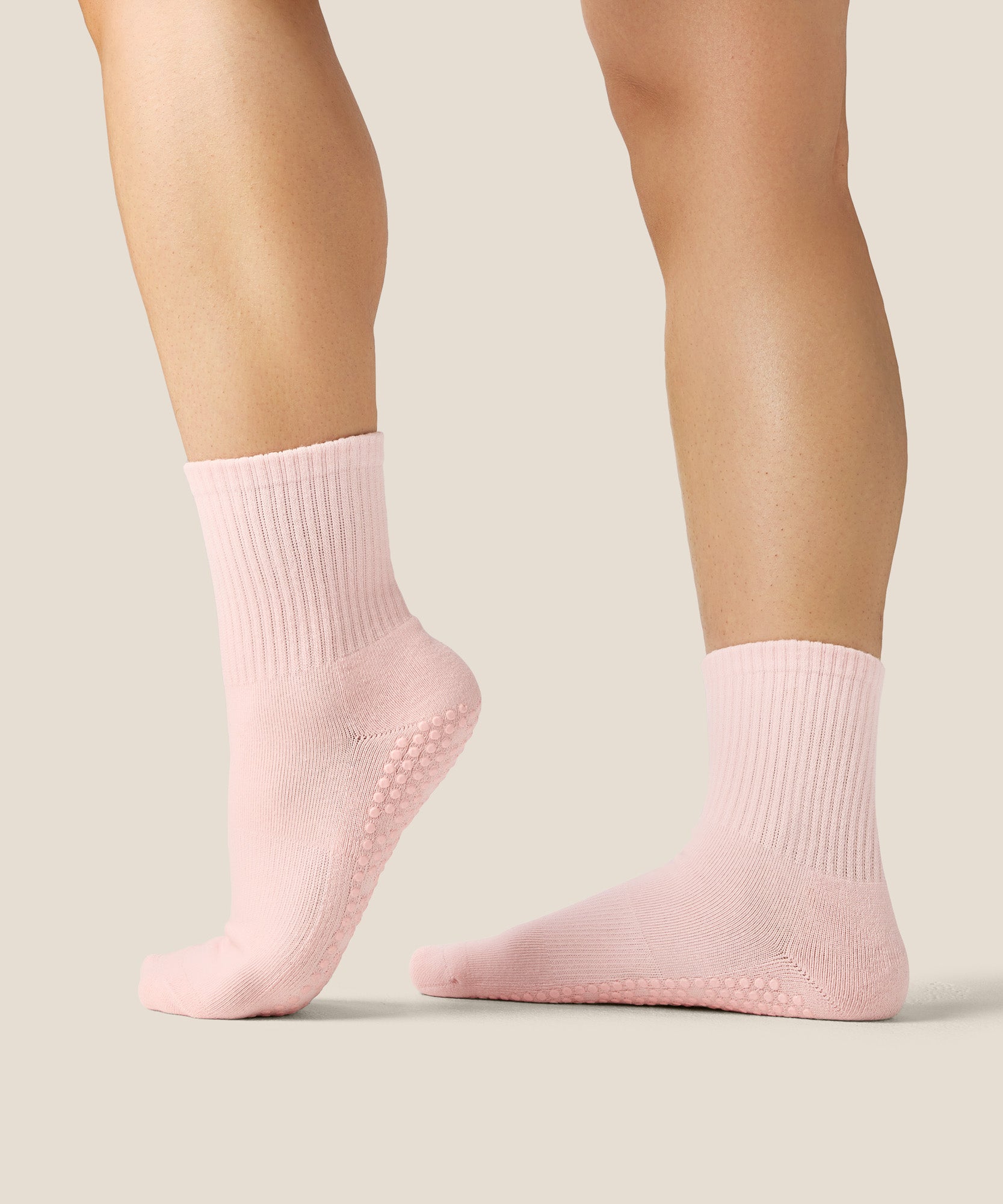 Crew Grip Socks - Sweet Pink