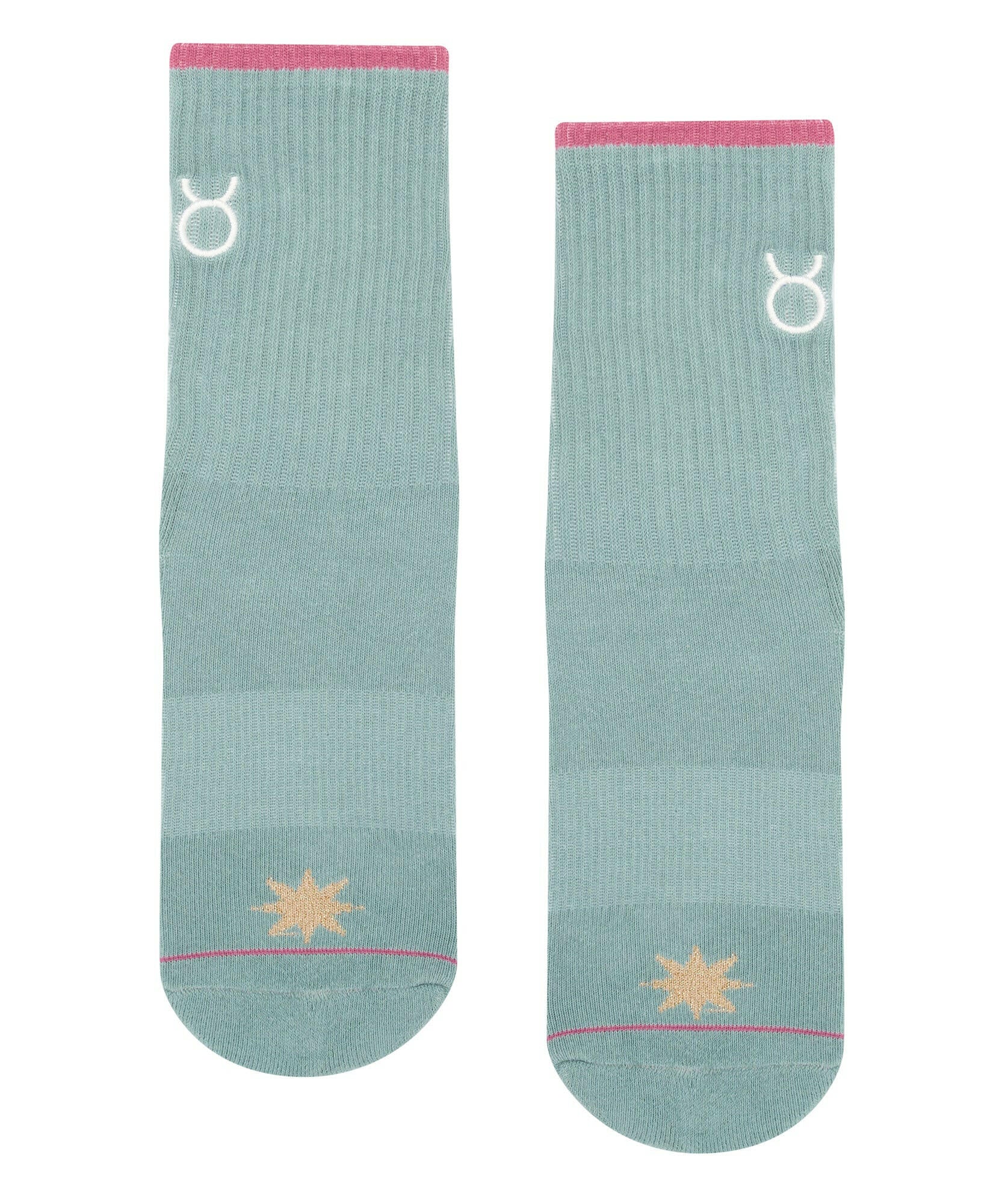 Crew Non Slip Grip Socks - Taurus.