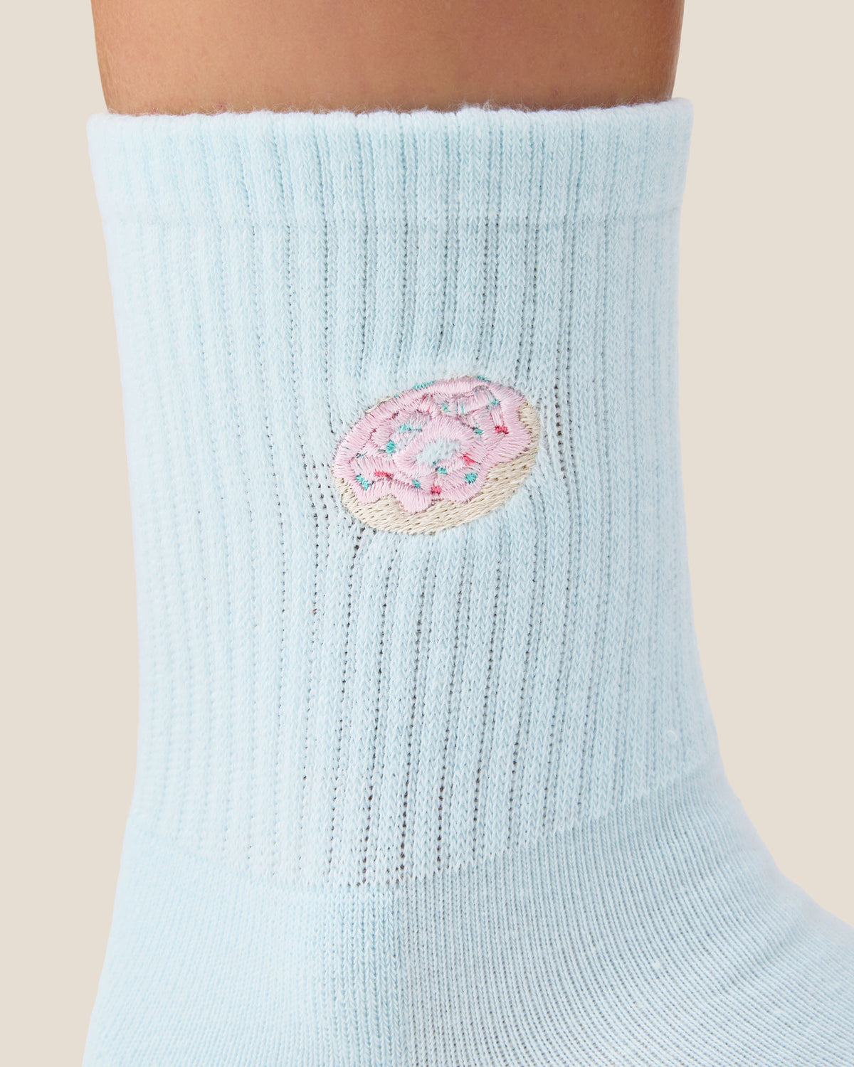 Crew Grip Socks - Donut Ice Blue