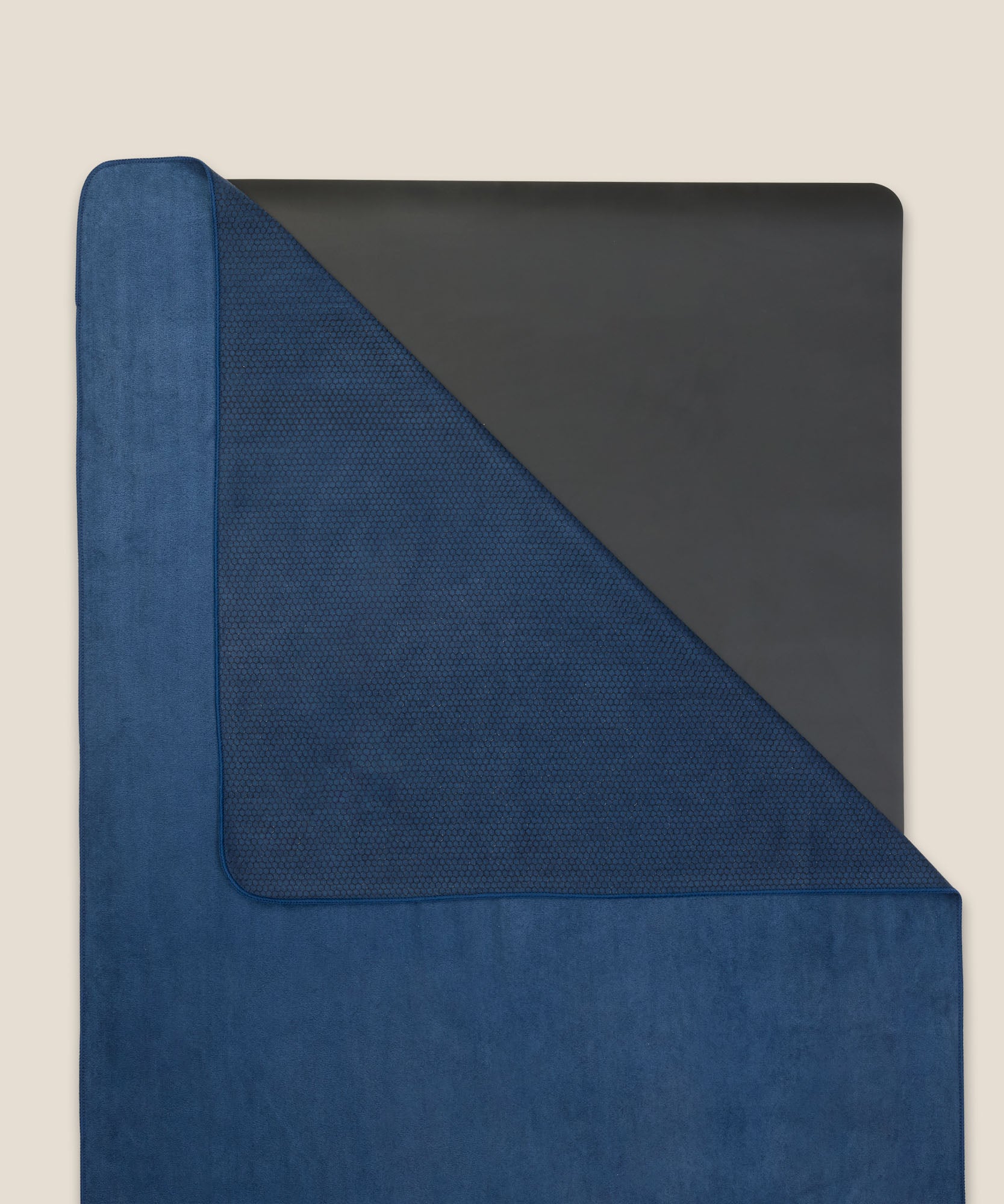 Mat Grip Towel - Navy Blue