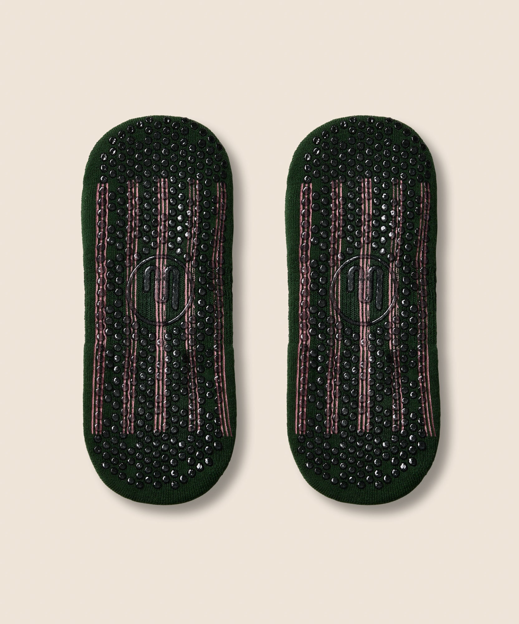 Classic Low Rise Grip Socks - Verde Carnival