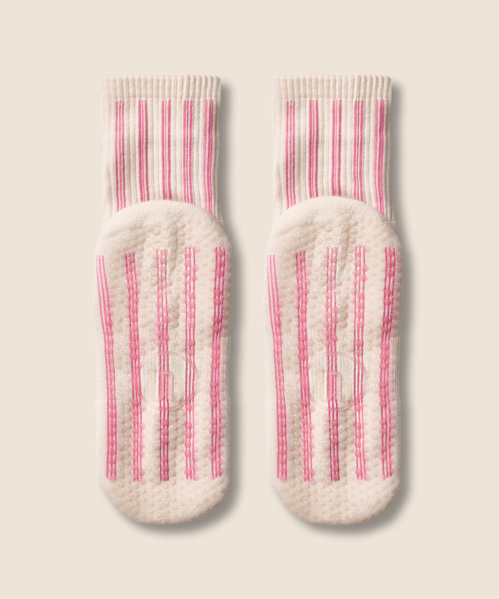 Crew Non Slip Grip Socks - Rosa Carnival