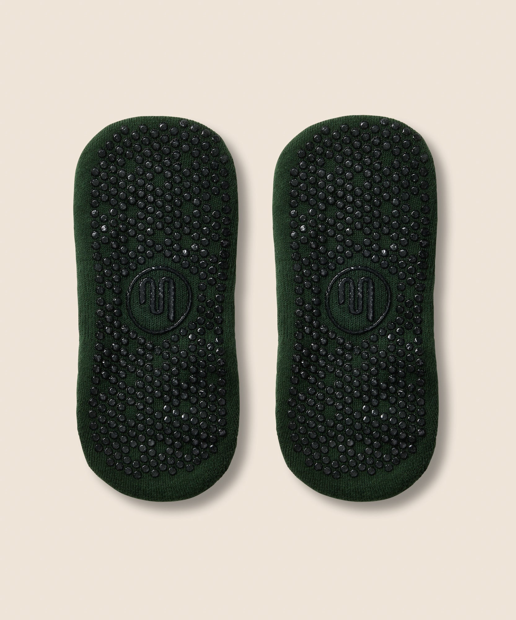 Ballet Non Slip Grip Socks - Salsa Verde