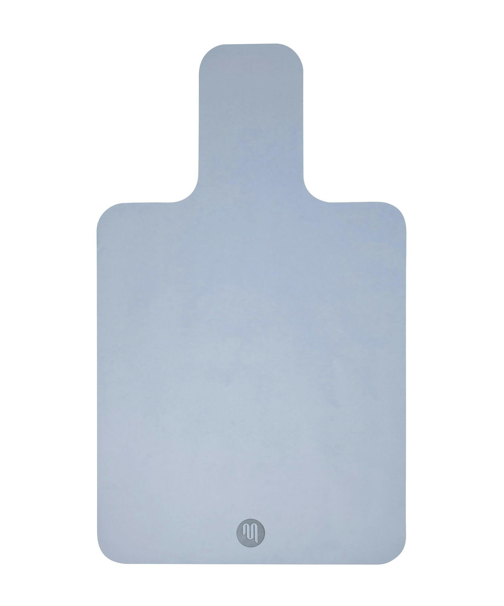 Vegan Leather Pilates Mat Powder Blue MoveActive