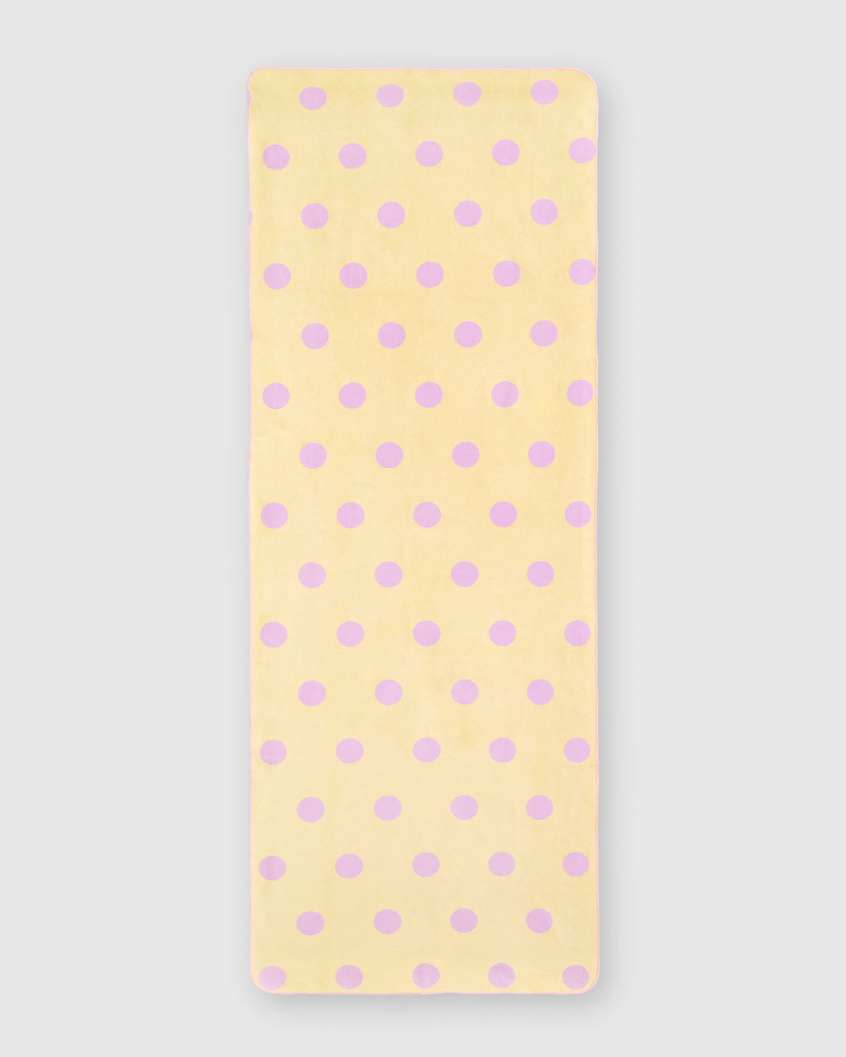Mat Grip Towel - Polka Dot Butter + Pink