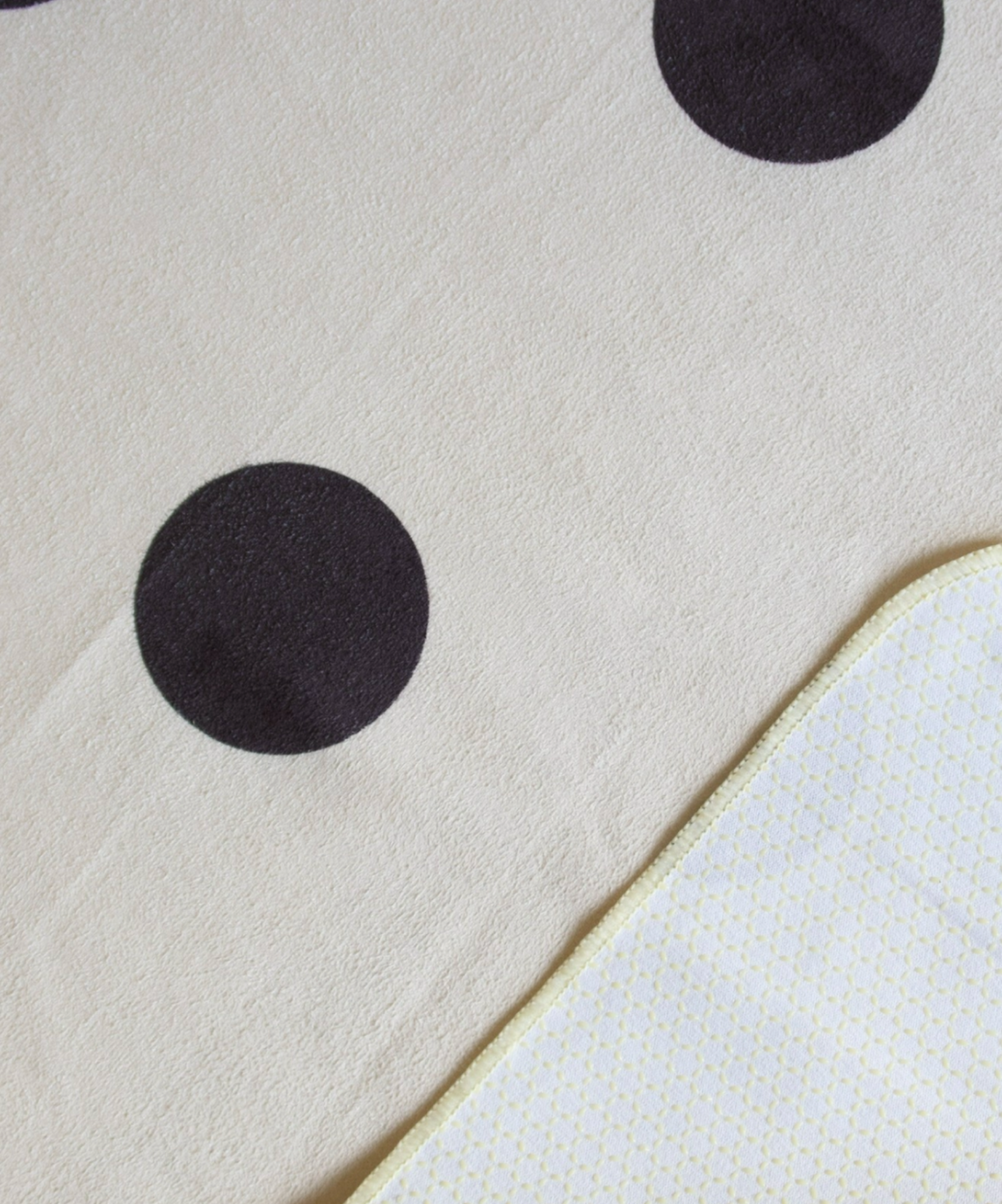 Reformer Grip Towel - Polka Dot Cream