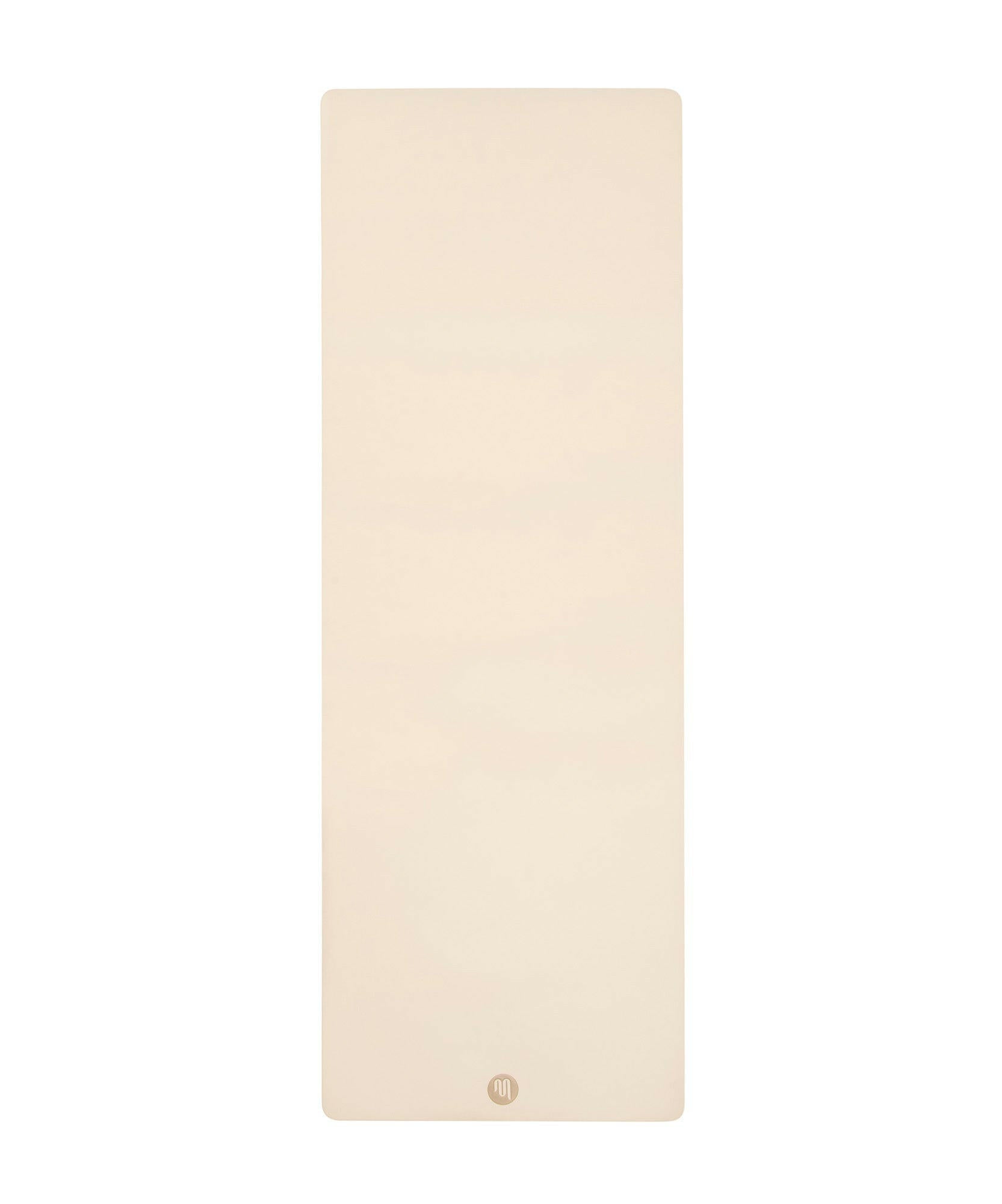 Vegan Leather Yoga Mat - Almond.