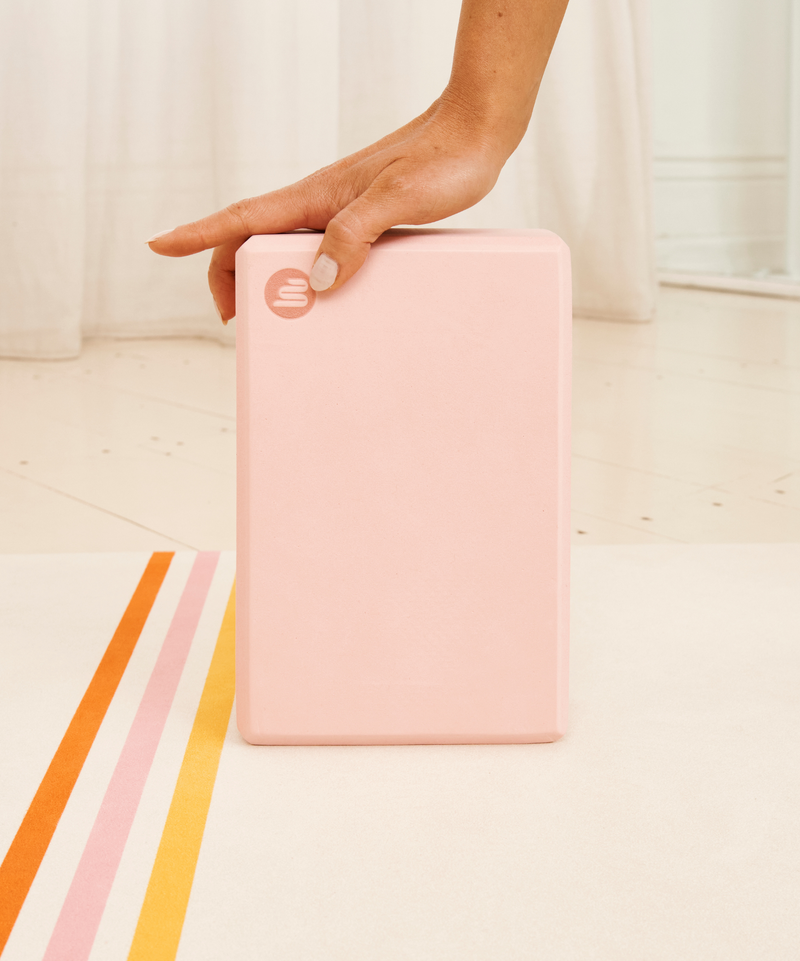 Yoga Block - Sorbet Pink