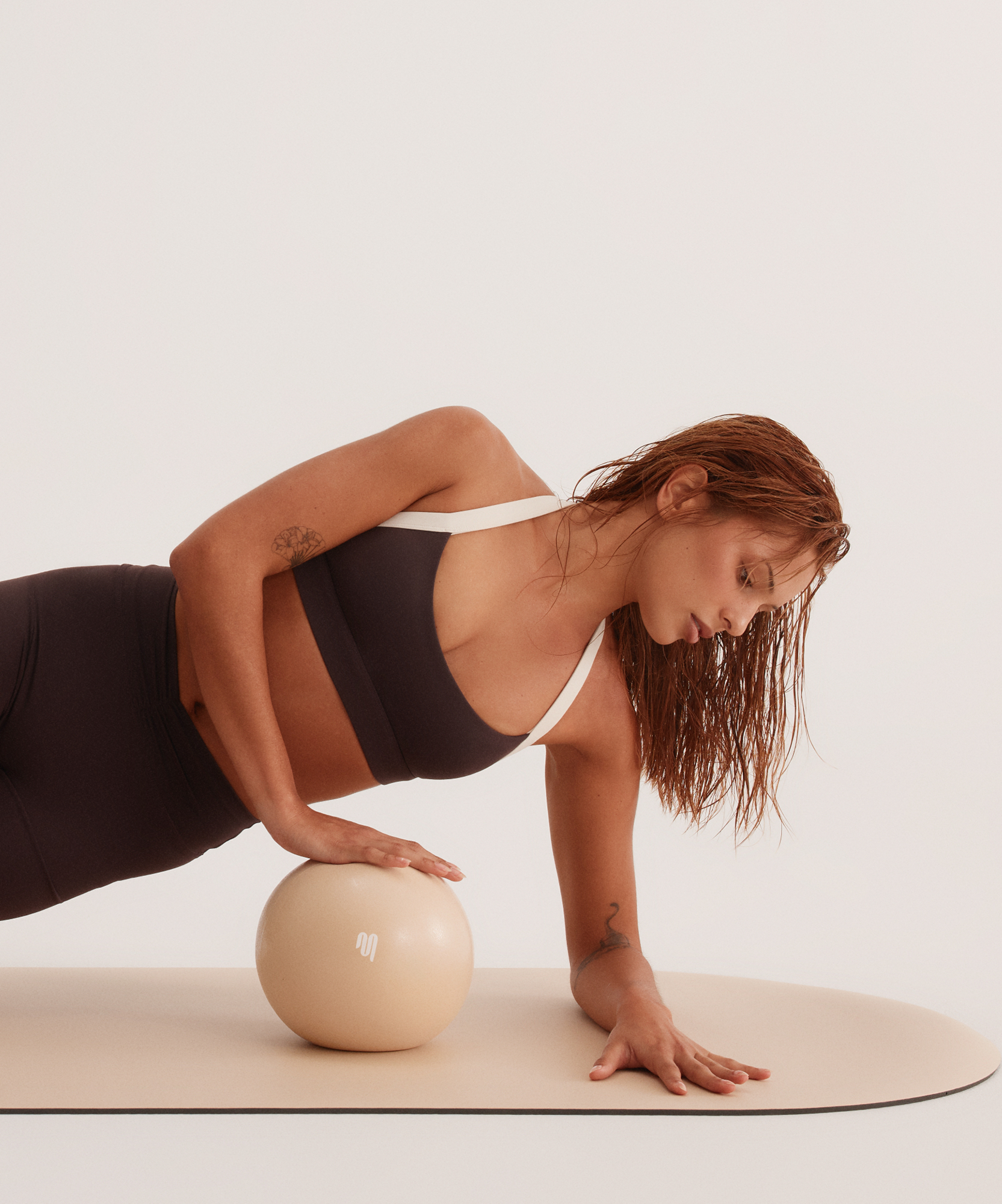 20-22cm Pilates Ball - Almond