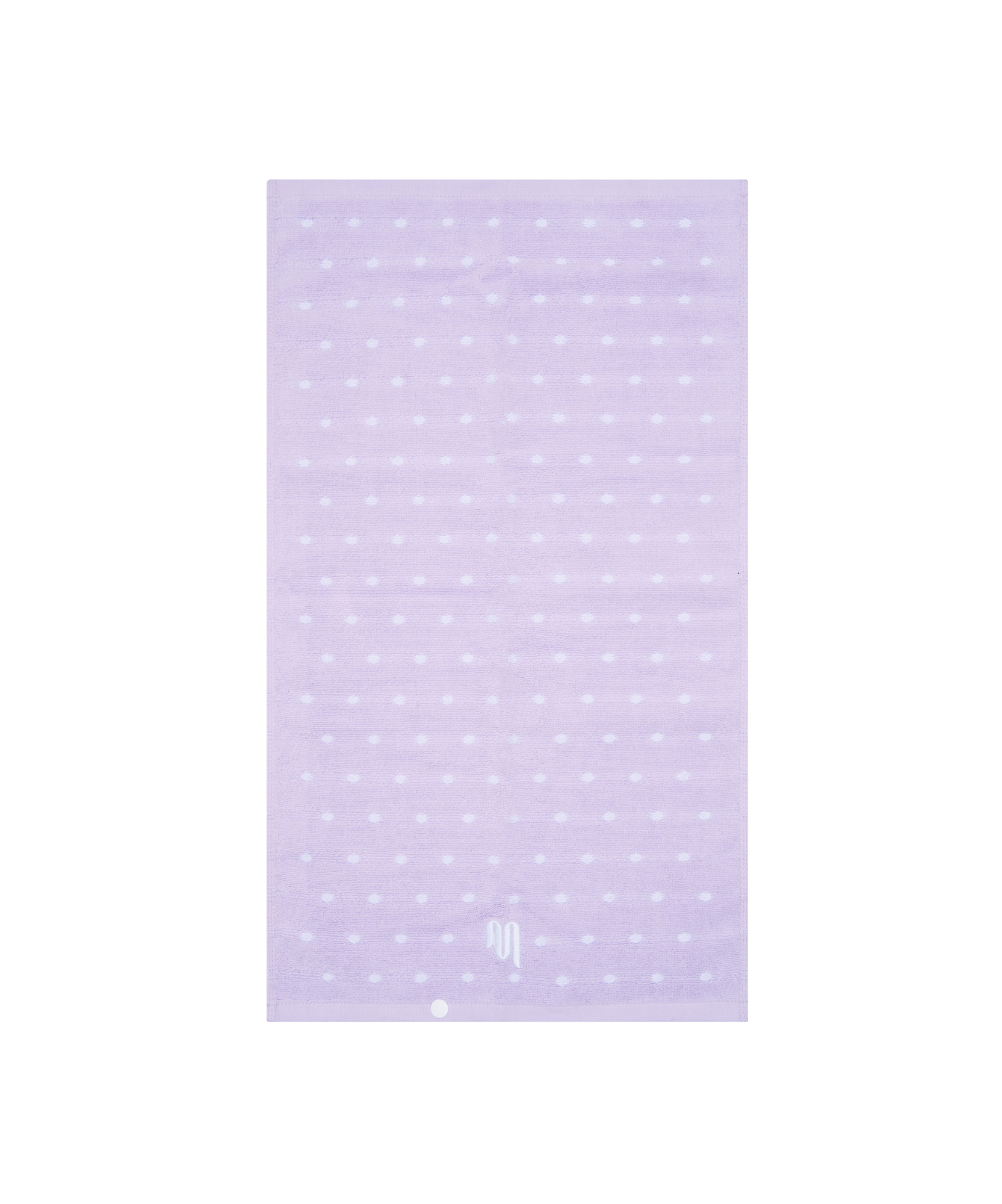 Workout Terry Towel - Lavender Polka Dot
