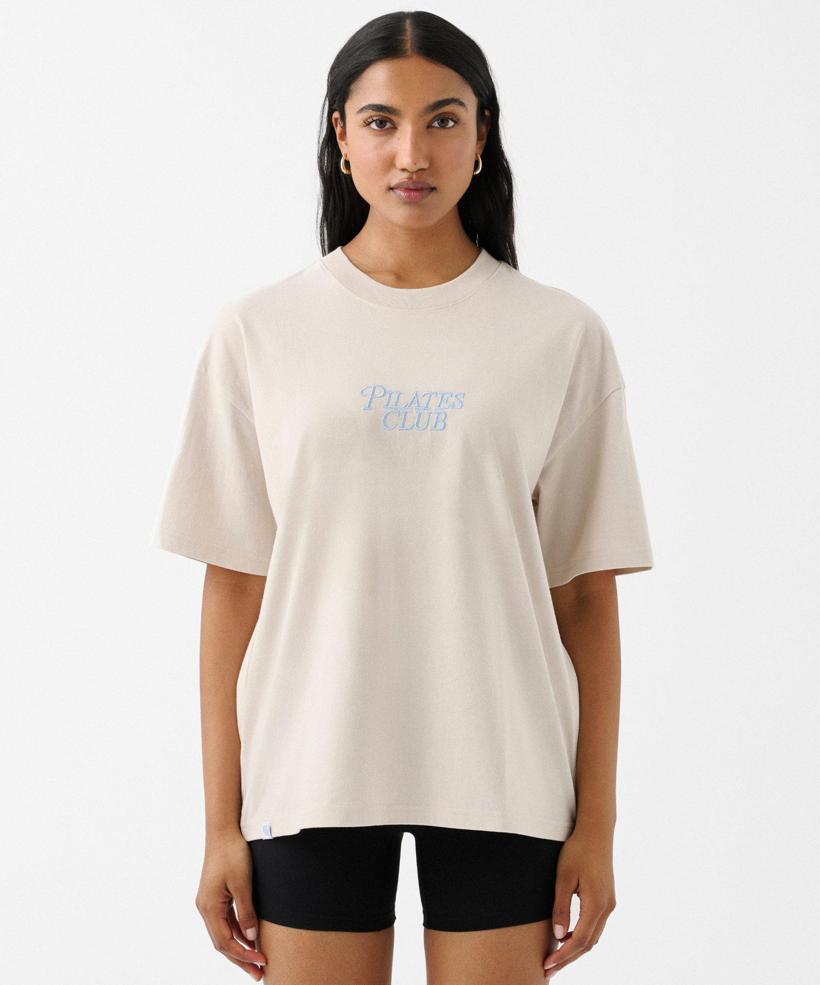 Pilates Club Tee - Stone