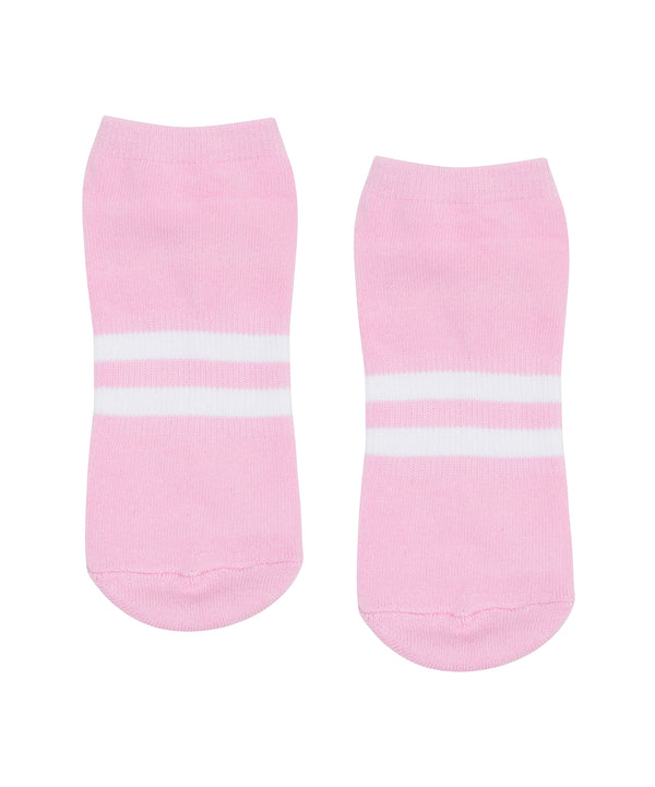 Classic Low Rise Grip Socks - Sporty Pink