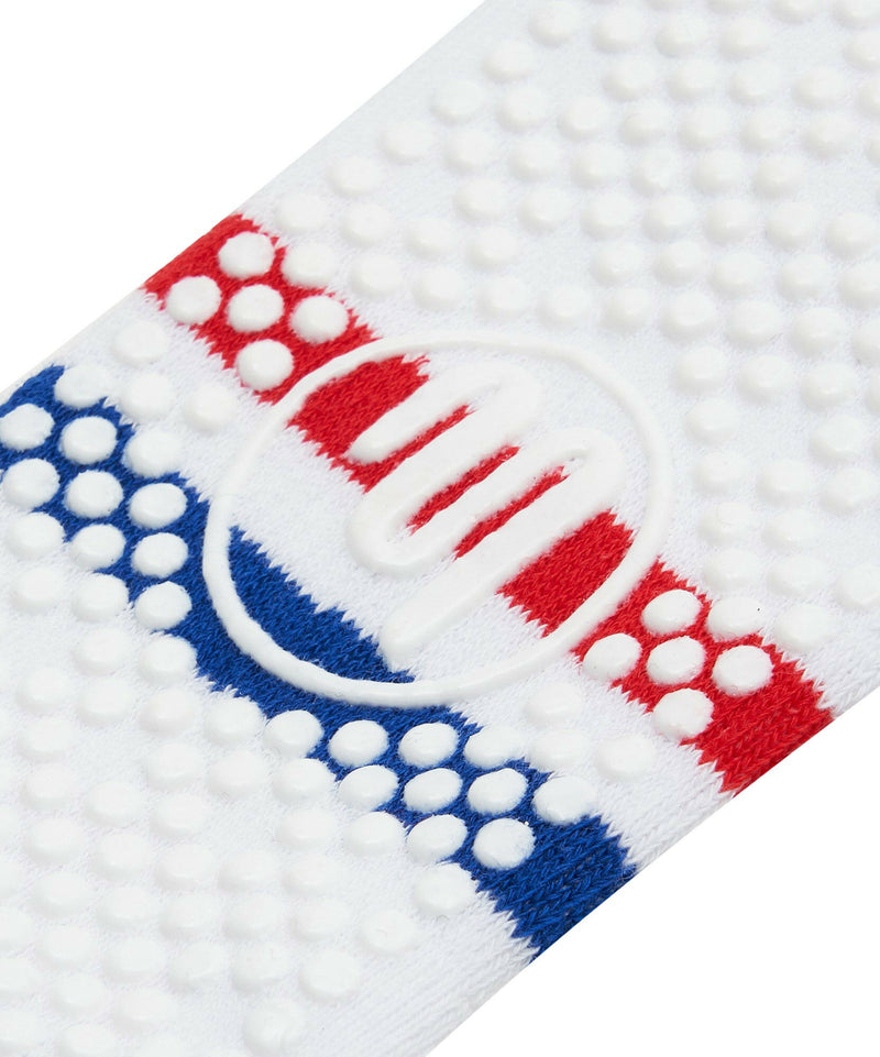 Classic Low Rise Grip Socks - Retro Stripes