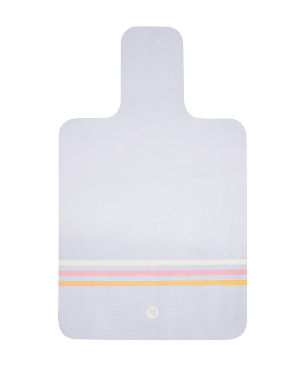 Pilates Reformer Mat - Denim Blue Stripes