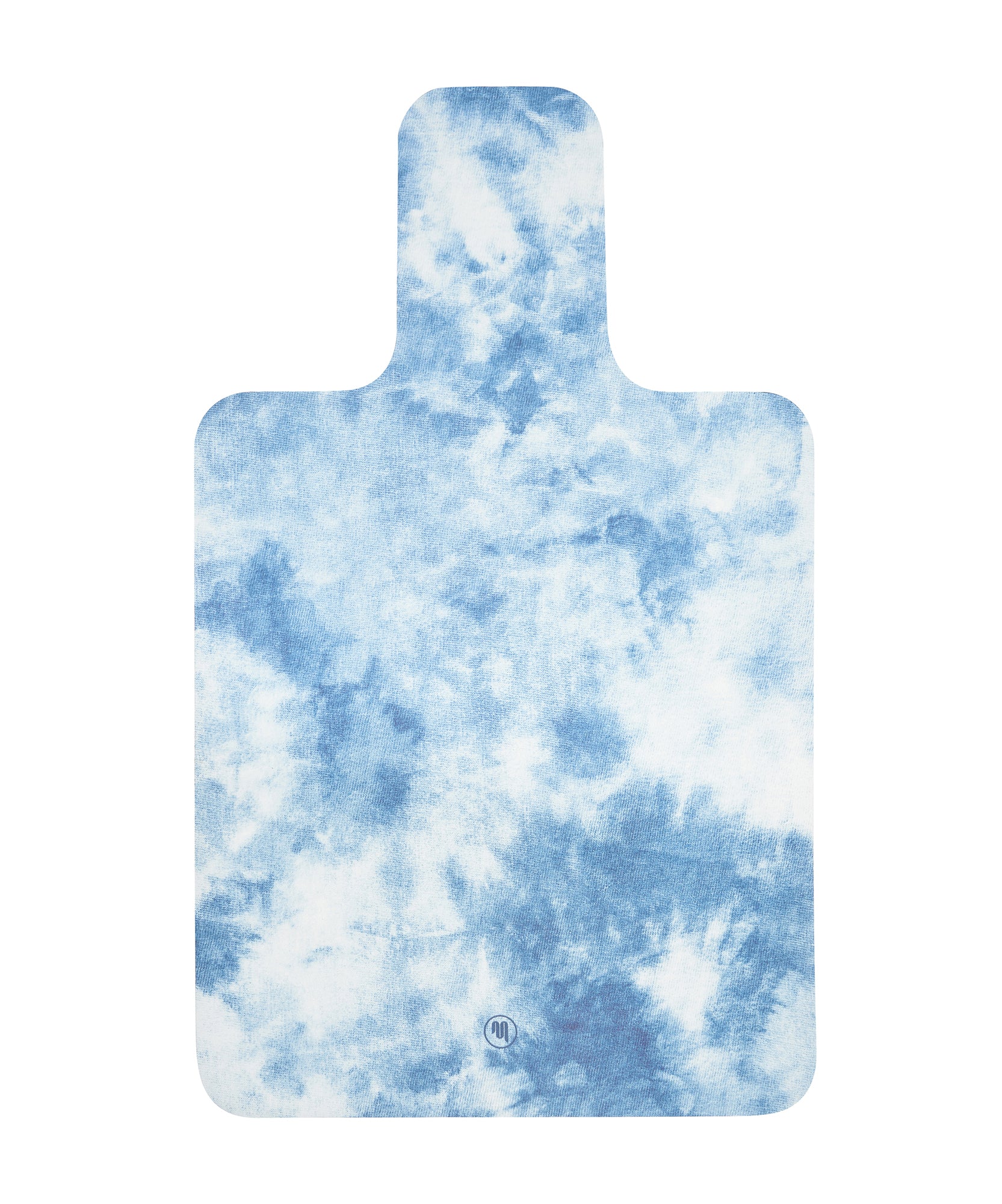 Microfibre Reformer Mat in Denim Tie Dye for Pilates workouts