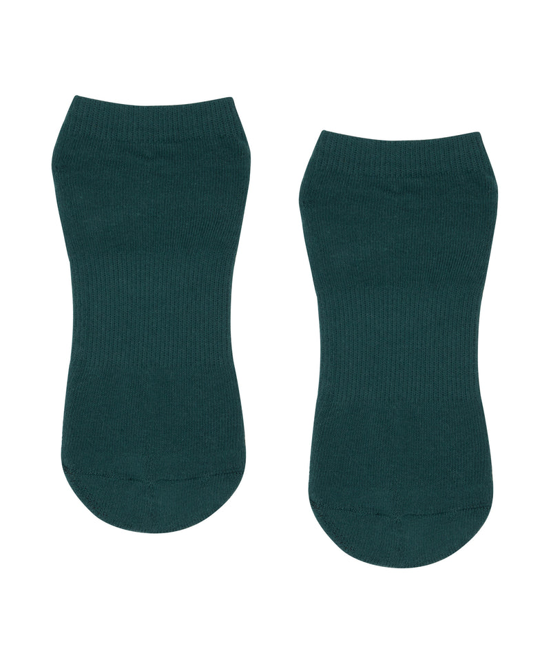 Classic Low Rise Grip Socks - Forest