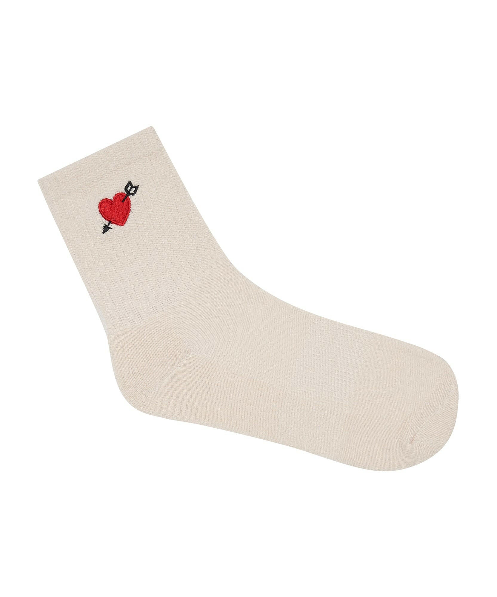 Comfortable and Stylish Crew Non Slip Grip Socks - Cupid for Dance Classes