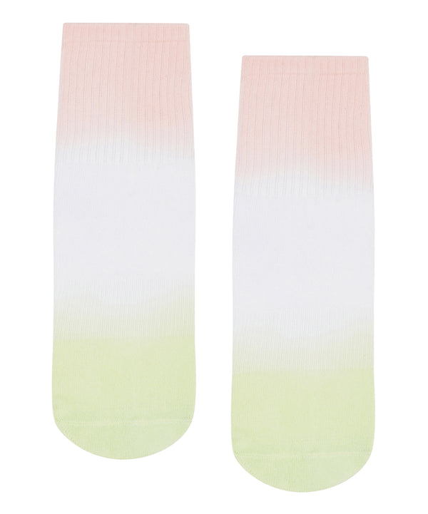 Crew Non Slip Grip Socks in Apple Ombre, perfect for yoga and pilates
