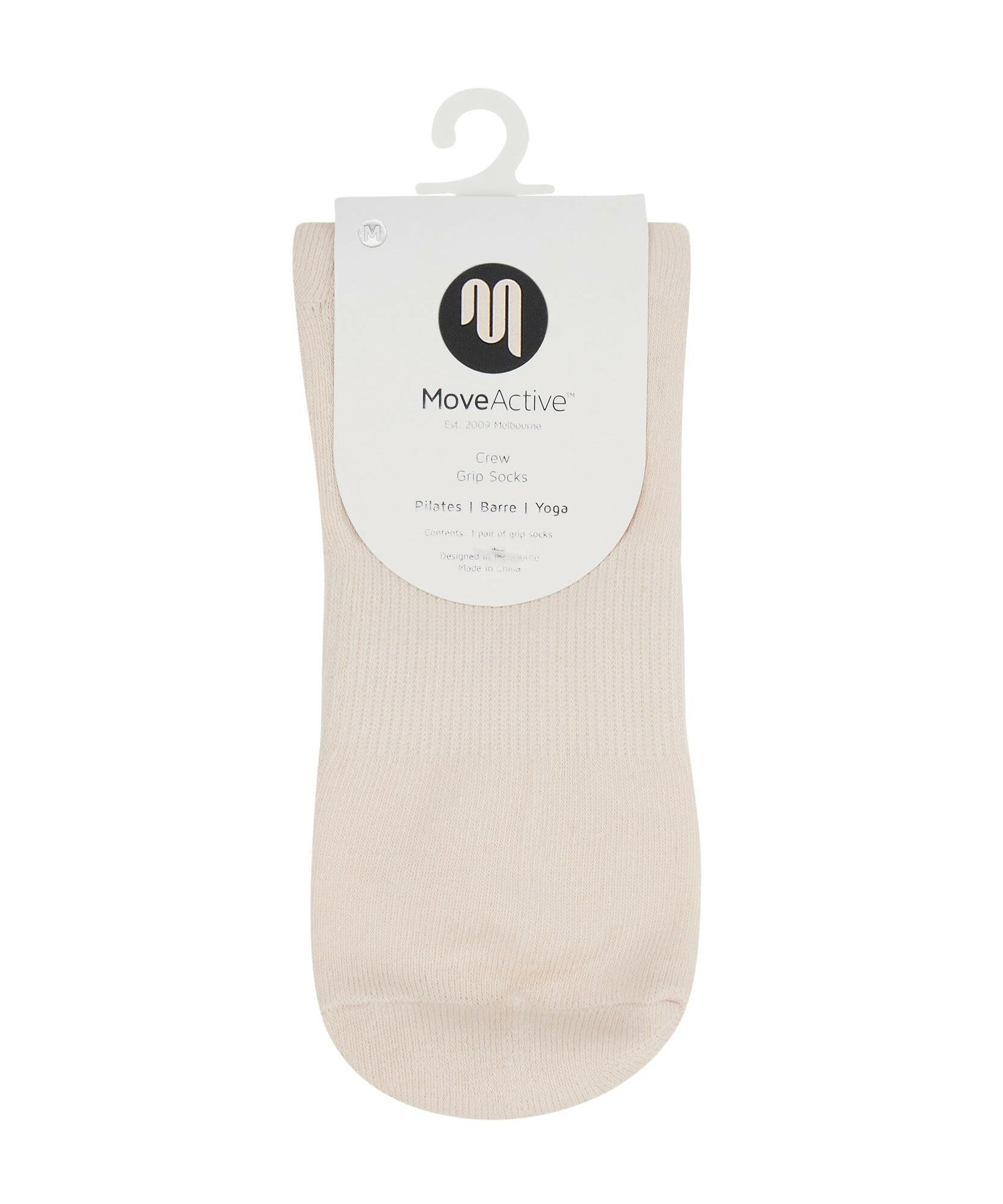 Attractive Crew Non Slip Grip Socks - Cupid for Hospital Patients