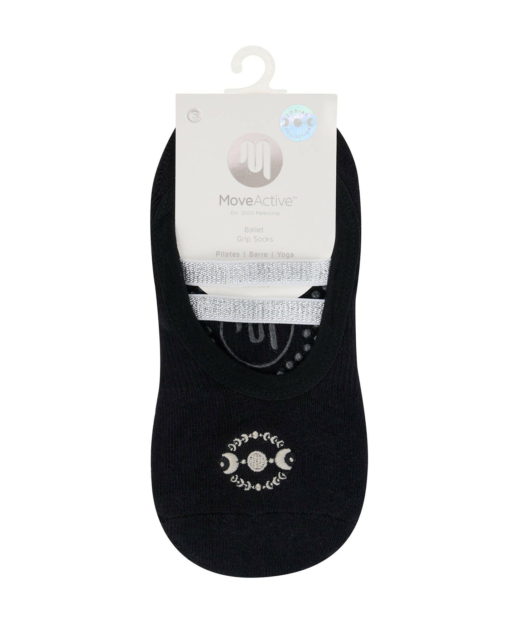 Ballet Non Slip Grip Socks - Solar Eclipse.