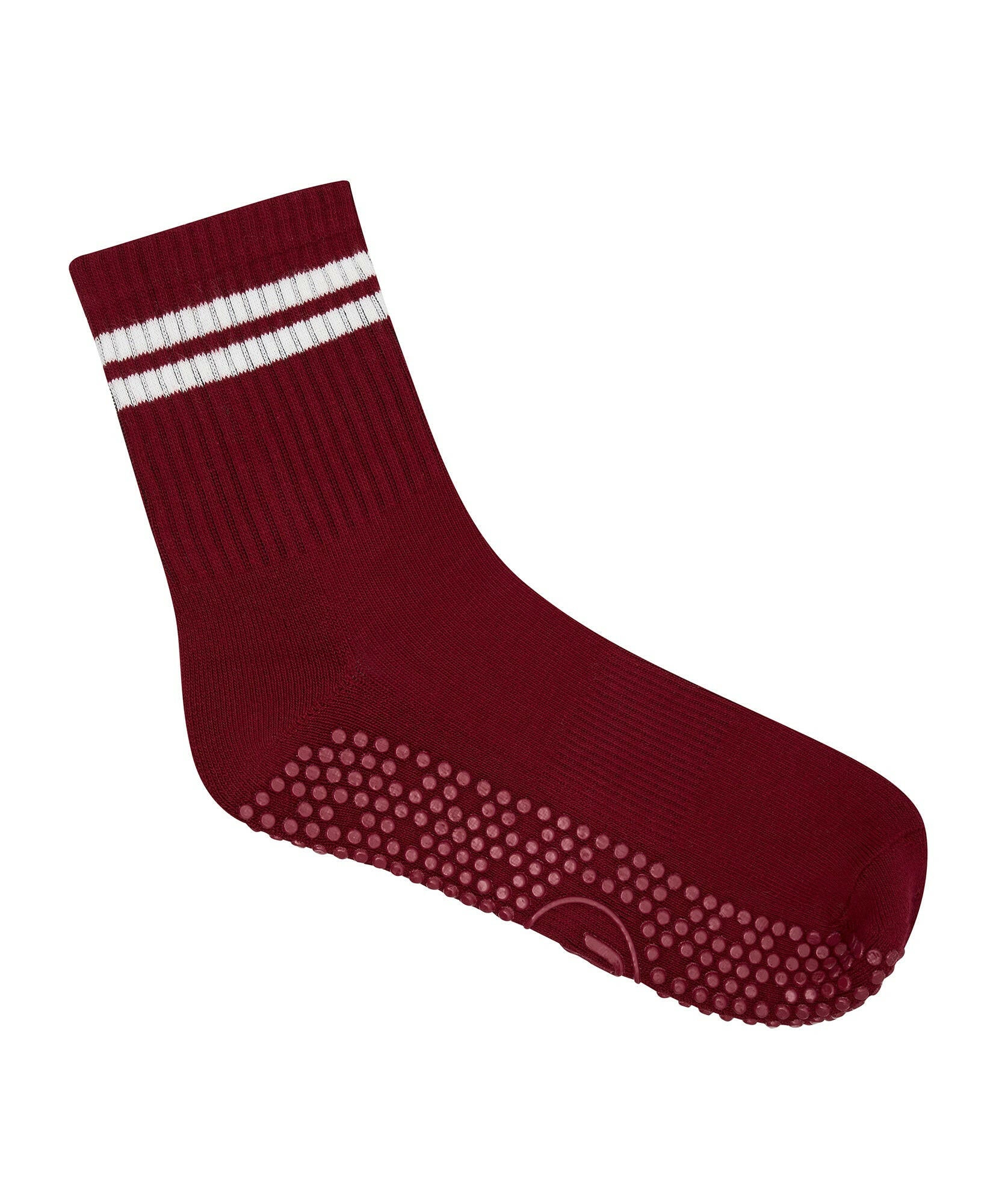 Crew Non Slip Grip Socks - Crimson Dream.