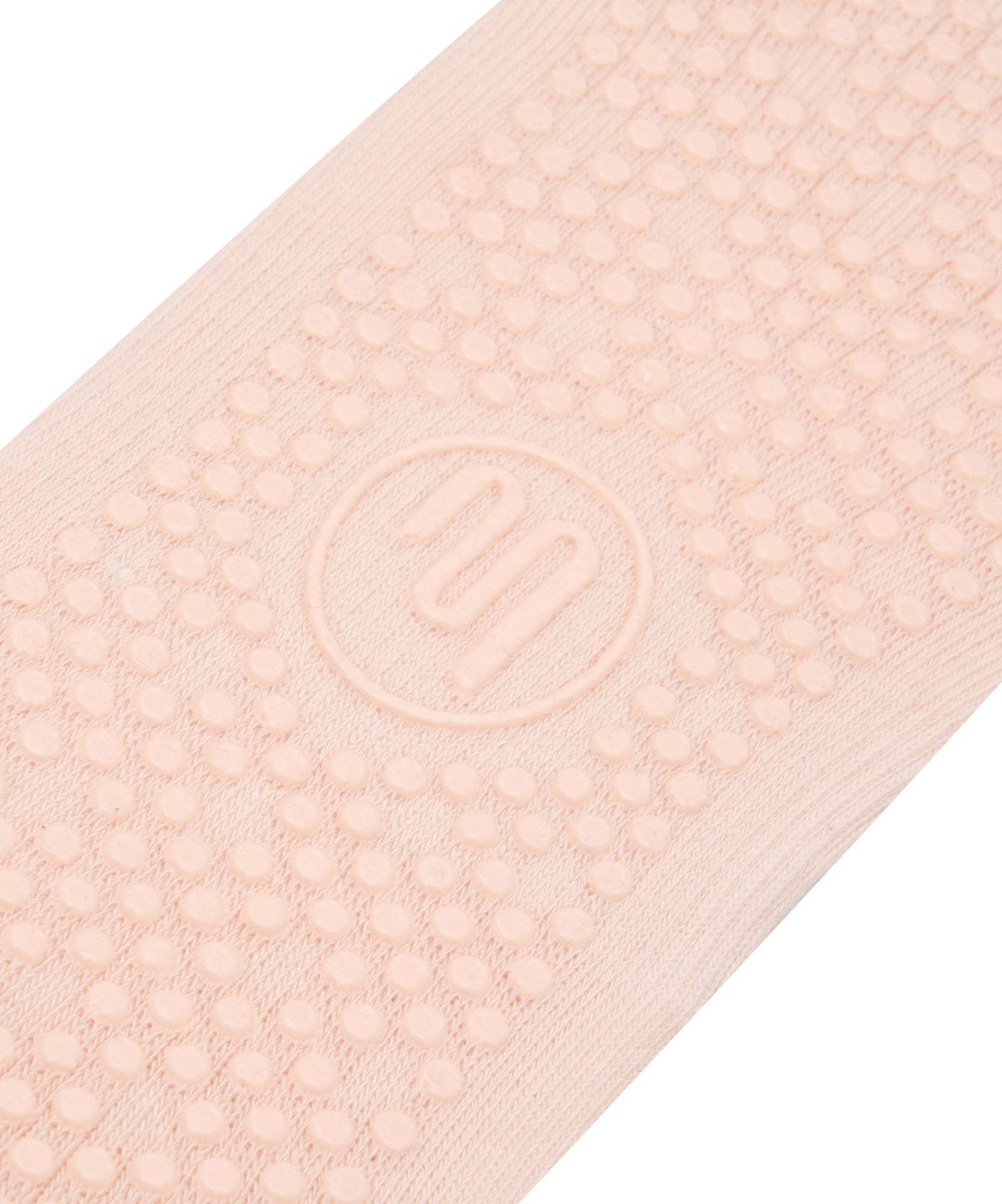 Classic Low Rise Grip Socks - Soft Pink.