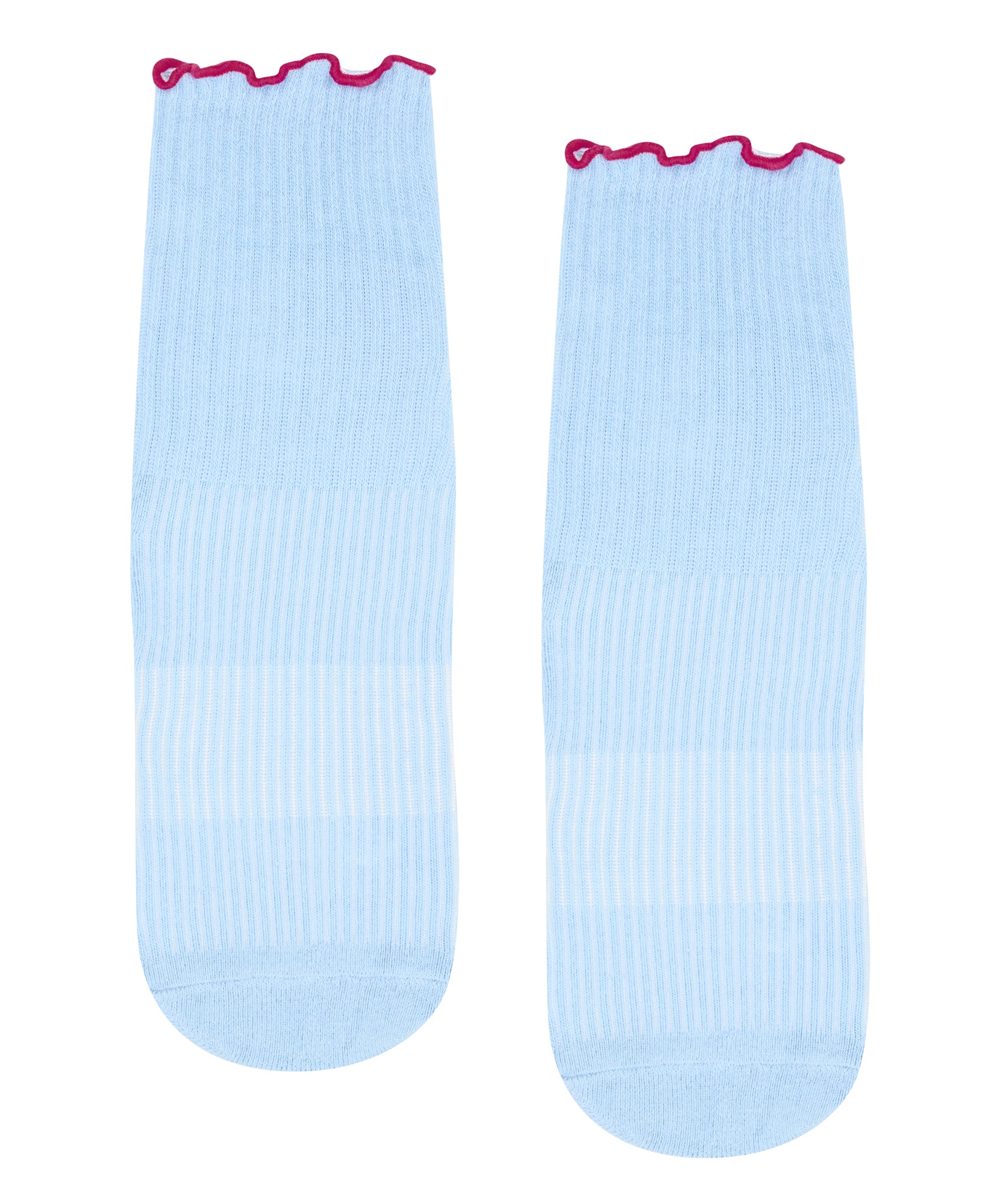 Crew Non Slip Grip Socks - Vintage Baby Blue.