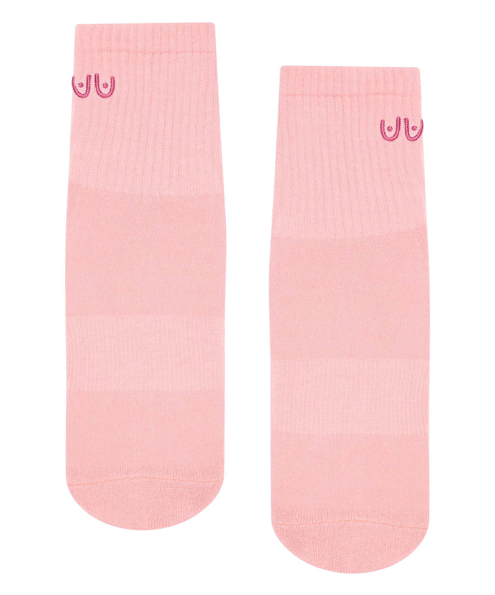 Crew Non Slip Grip Socks - Think Pink