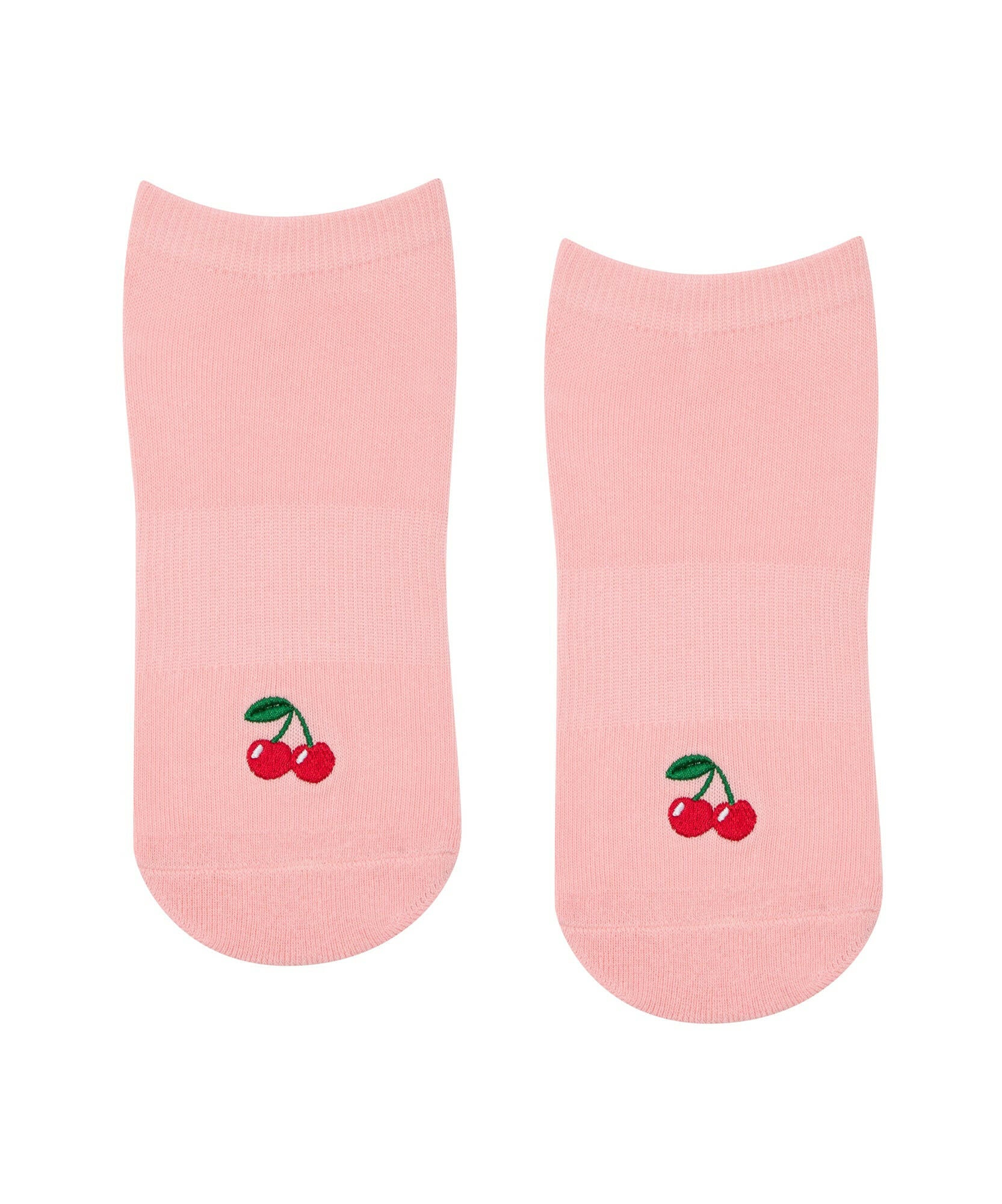 Classic Low Rise Grip Socks - Sweet Cherry