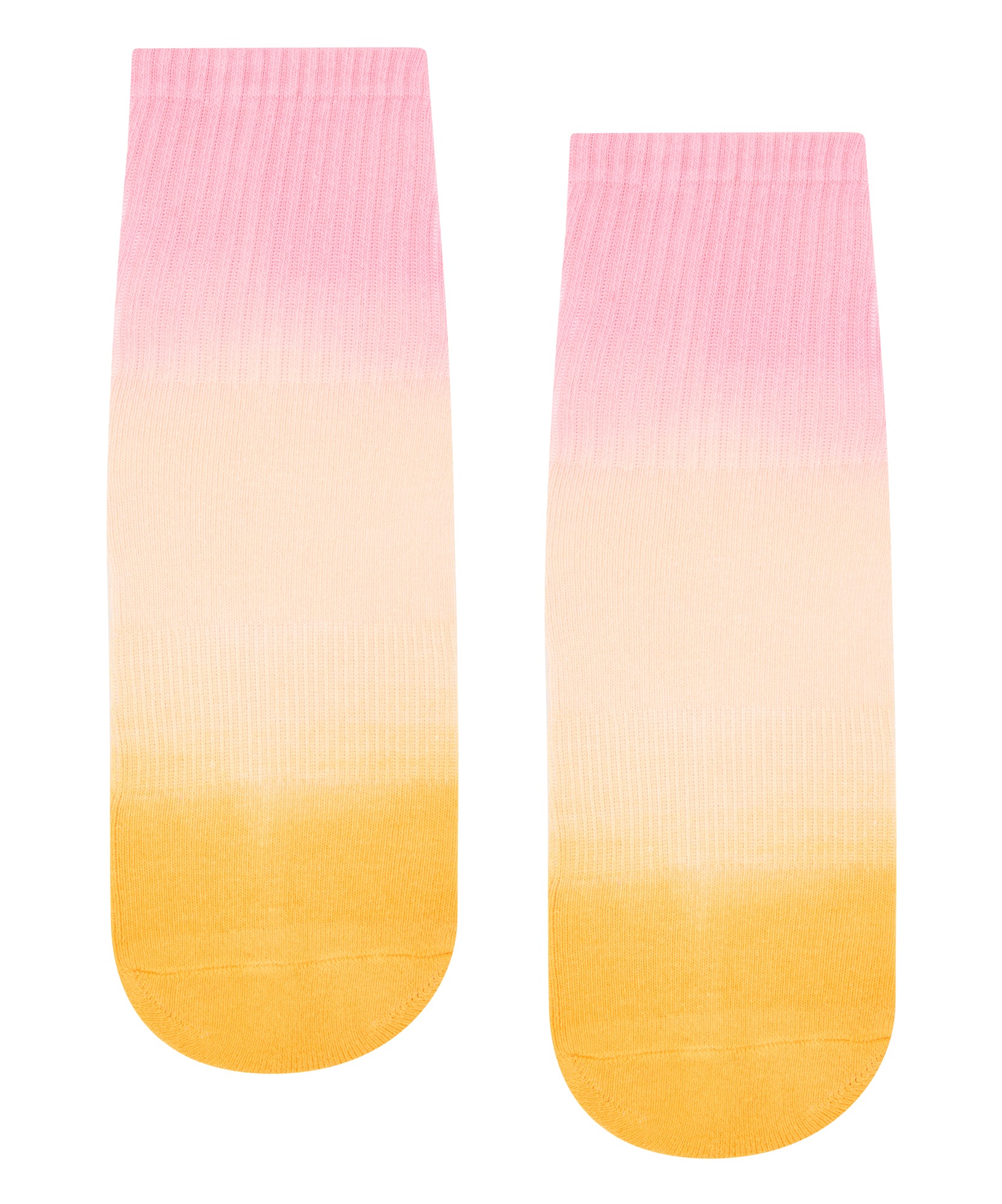 Crew Non Slip Grip Socks - Mimosa Sorbet Ombré