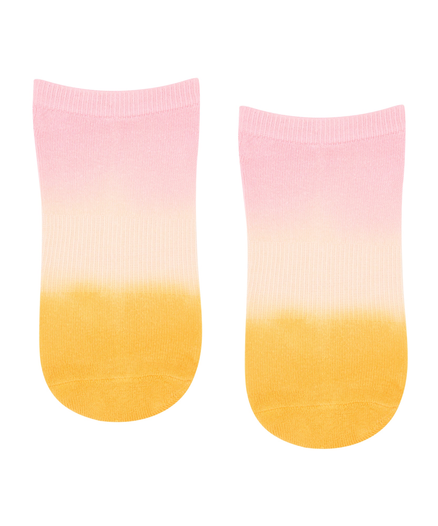 Classic Low Rise Grip Socks - Mimosa Sorbet Ombré